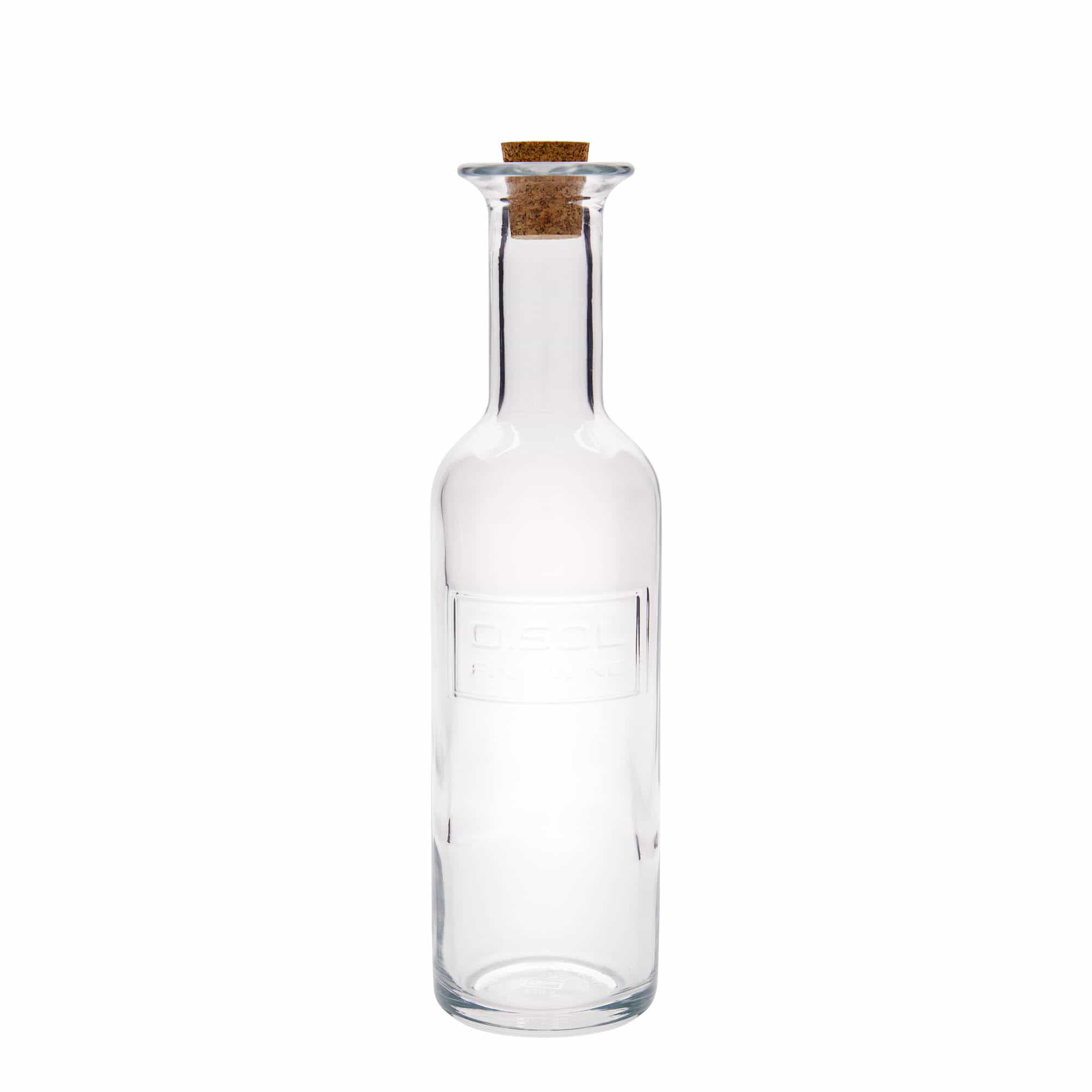500 ml Glasflasche 'Optima Fine Wine', Mündung: Kork