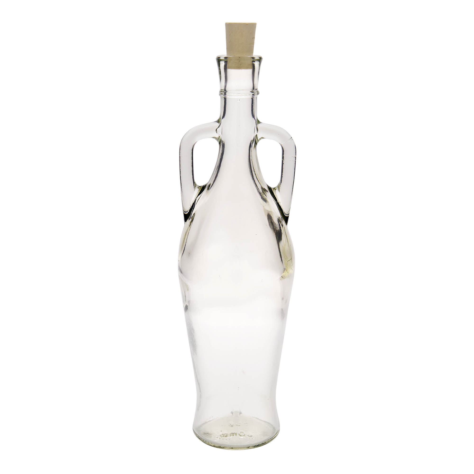 750 ml Glasflasche 'Amphore', Mündung: Kork 750 ml Glasflasche 'Amphore', Mündung: Kork