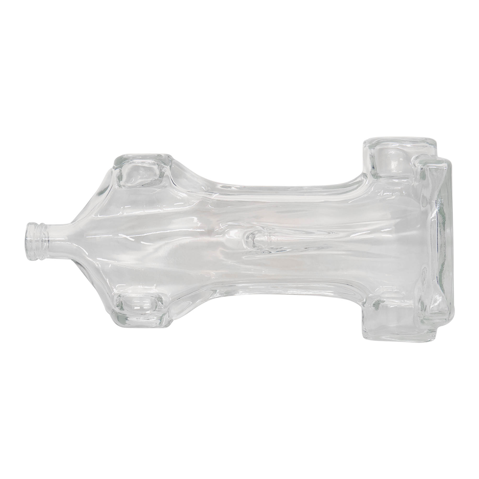 200 ml Glasflasche „Rennwagen“, Mündung: Kork