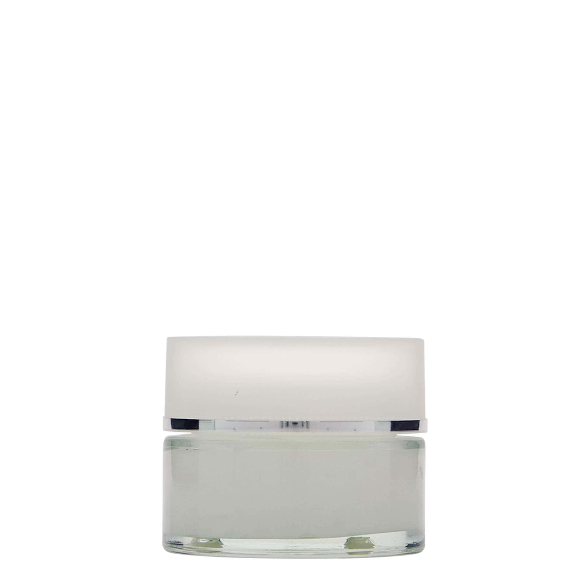 50 ml Tiegel „Clear Edition“, Glas, Mündung: Schraubverschluss