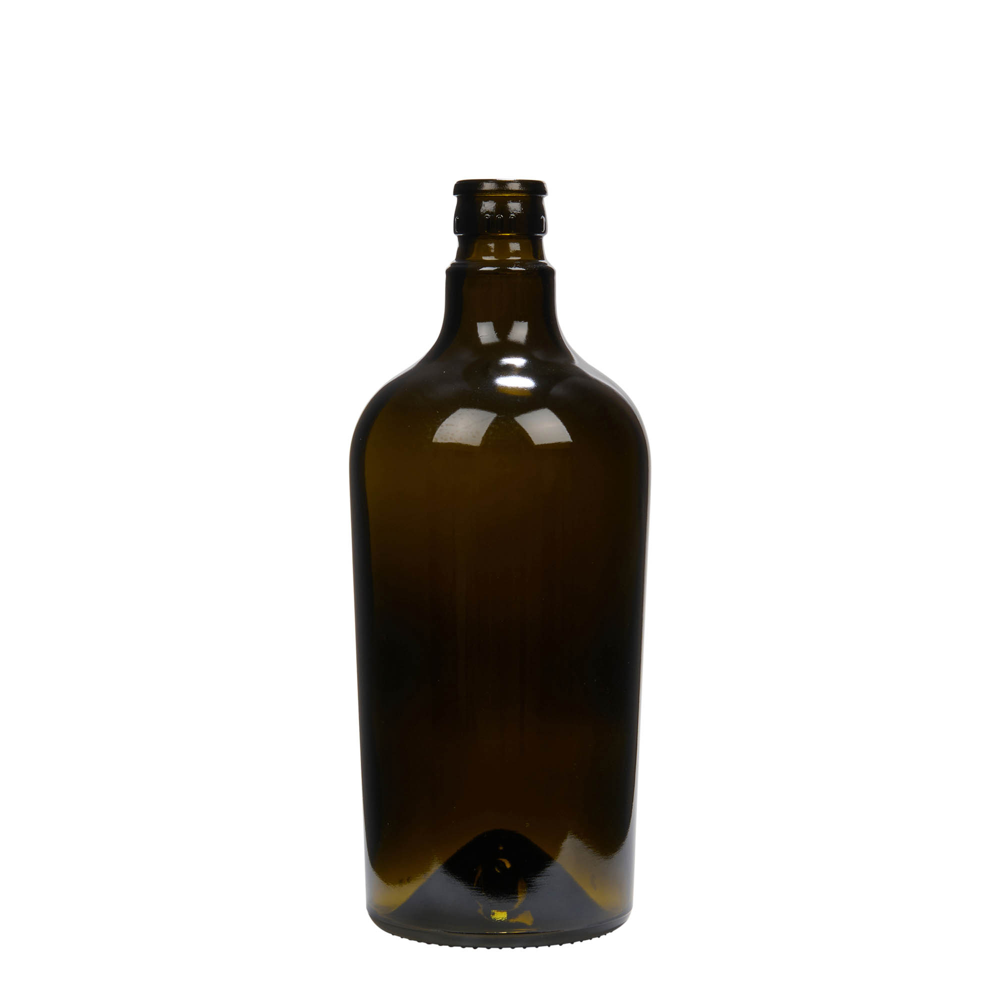 750 ml Essig-/Ölflasche 'Oleum', Glas, antikgrün, Mündung: DOP 750 ml Essig-/Ölflasche 'Oleum', Glas, antikgrün, Mündung: DOP