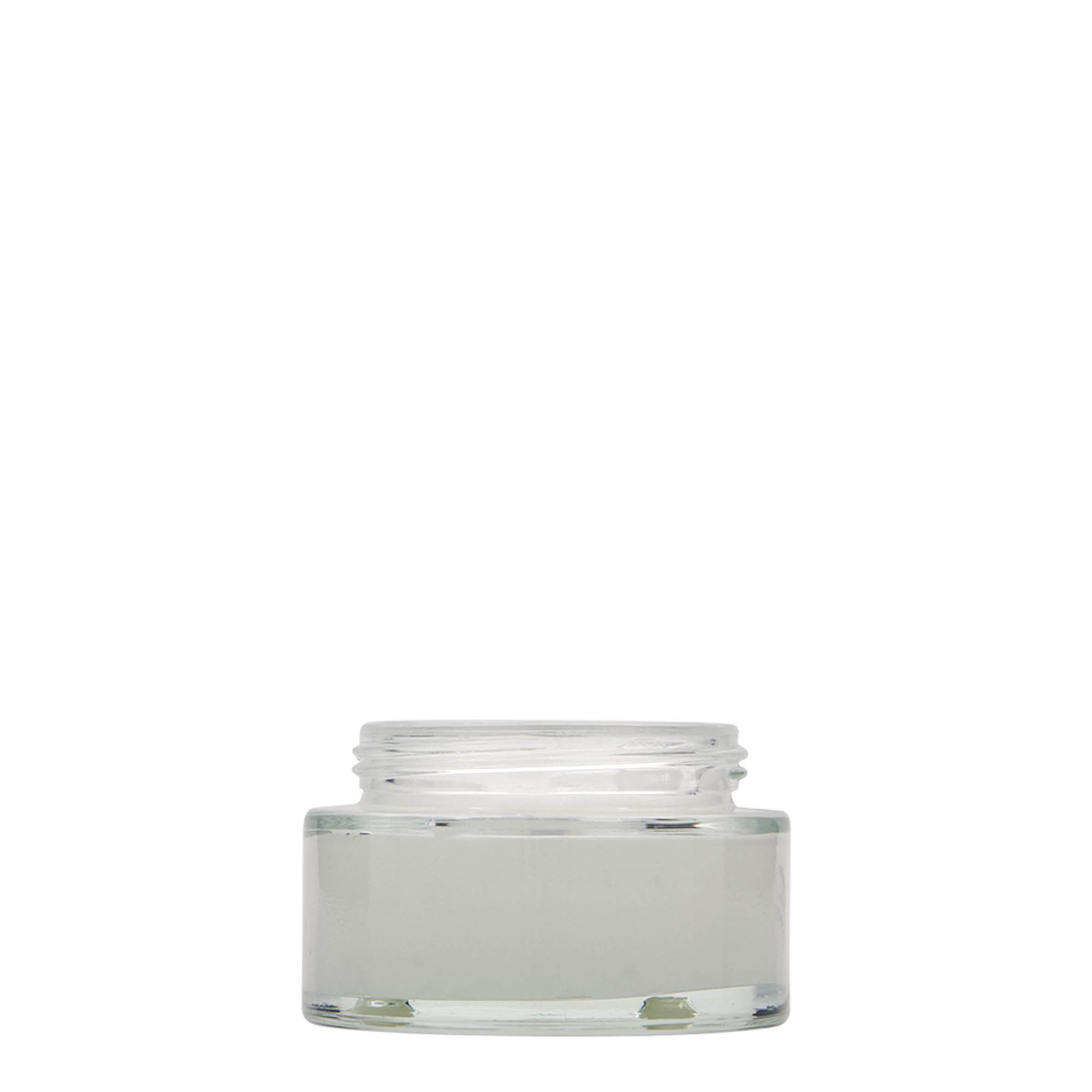 50 ml Tiegel 'Clear Edition', Glas, Mündung: Schraubverschluss 50 ml Tiegel 'Clear Edition', Glas, Mündung: Schraubverschluss