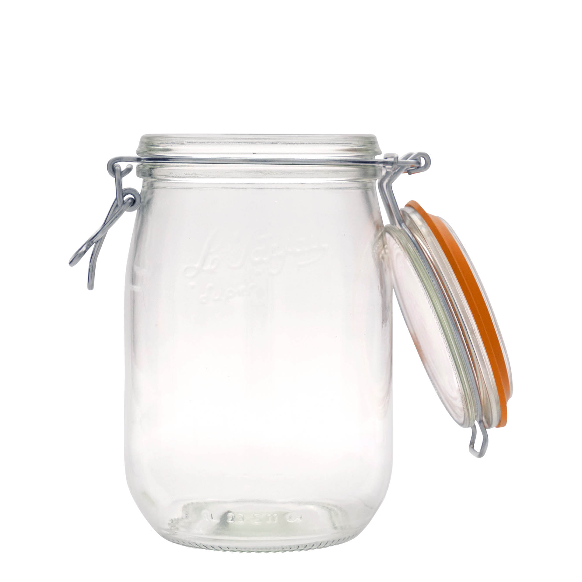 1.000 ml Drahtbügelglas 'Le Parfait Super Bocal', Mündung: Drahtbügelverschluss 1.000 ml Drahtbügelglas 'Le Parfait Super Bocal', Mündung: Drahtbügelverschluss