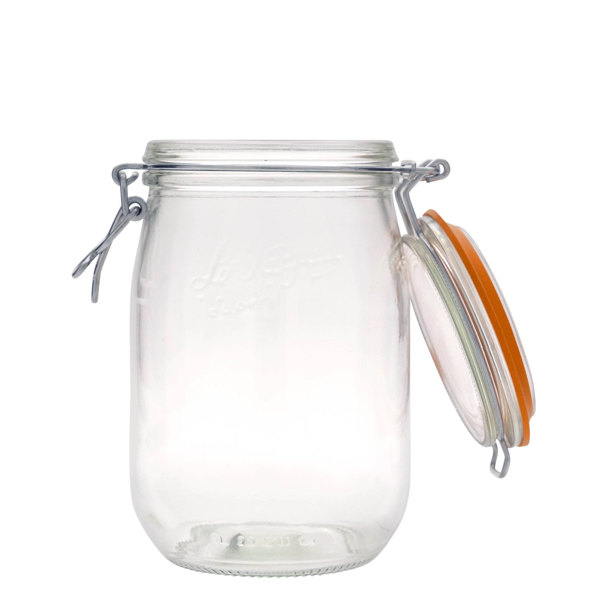 1.000 ml Drahtbügelglas „Le Parfait Super Bocal“, Mündung: Drahtbügelverschluss
