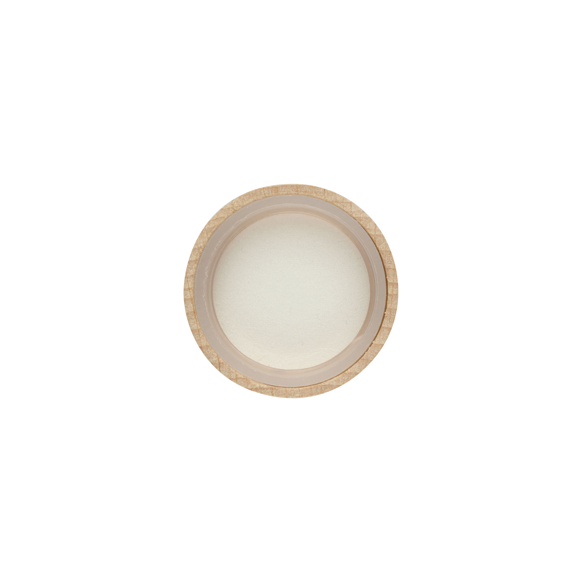 Schraubverschluss, Holz, beige, für Mündung: GPI 28/400 Schraubverschluss, Holz, beige, für Mündung: GPI 28/400