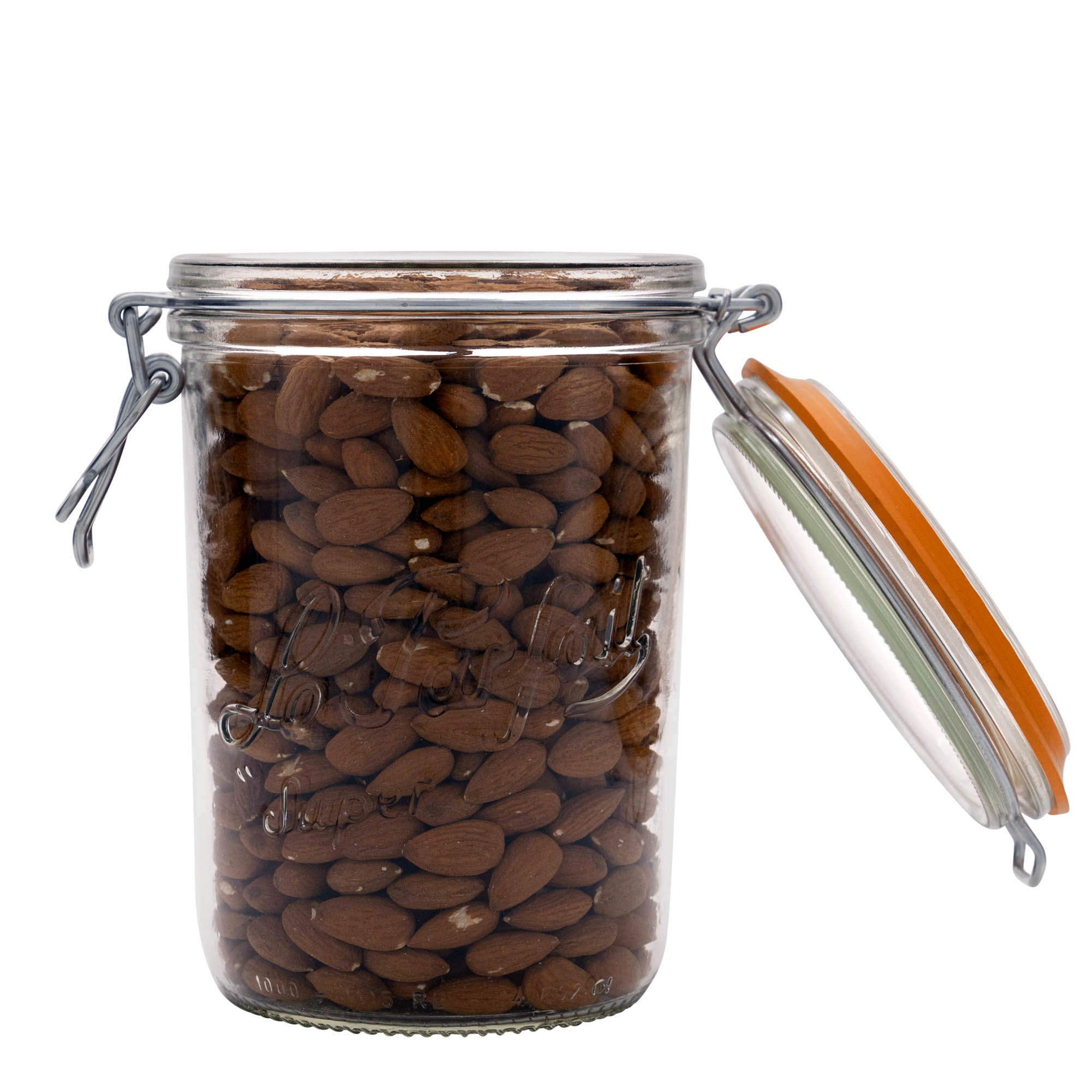 1.000 ml Drahtbügelglas 'Le Parfait Super Terrine', Mündung: Drahtbügelverschluss 1.000 ml Drahtbügelglas 'Le Parfait Super Terrine', Mündung: Drahtbügelverschluss