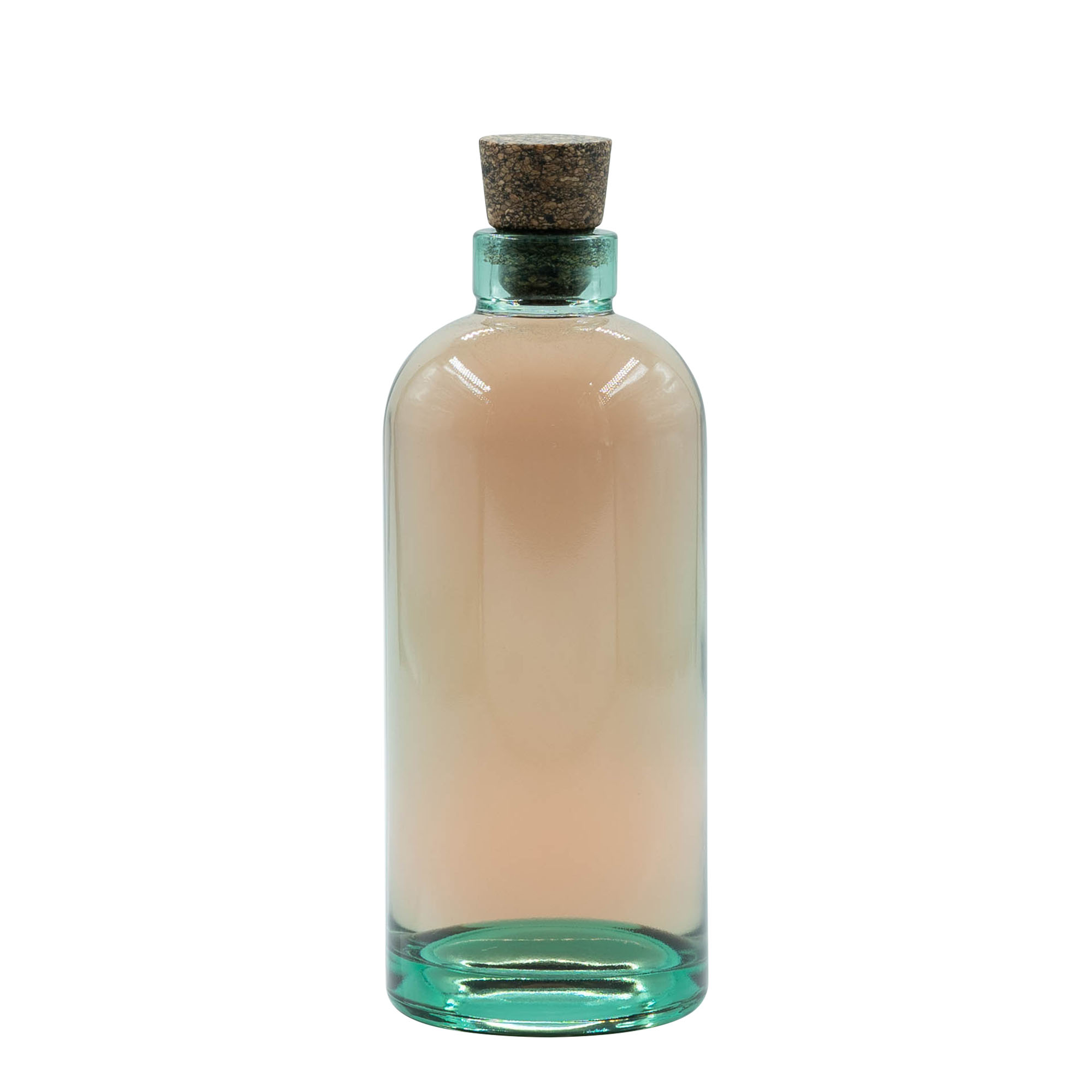 500 ml Glasflasche 'Farm', Mündung: Kork