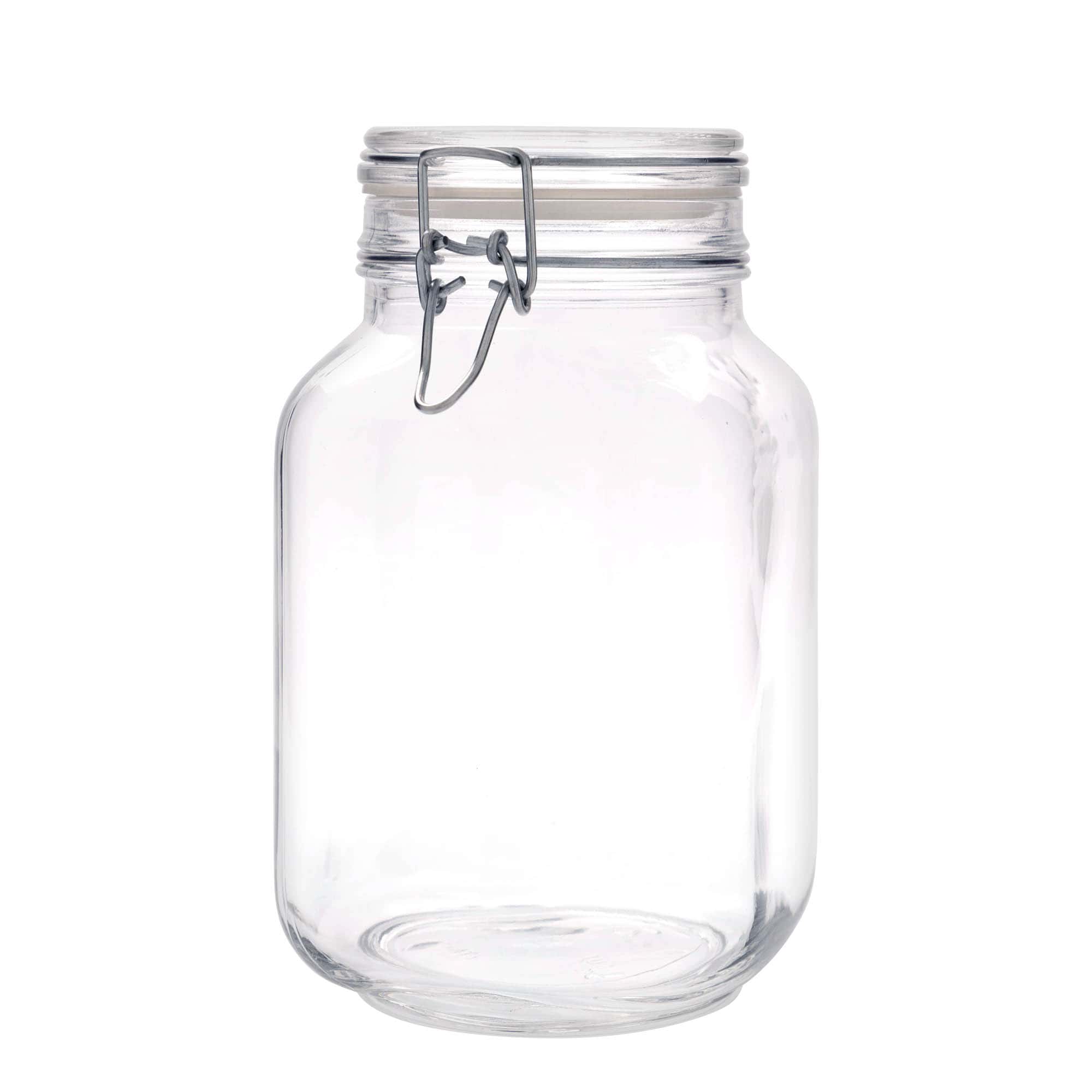 2.000 ml Drahtbügelglas 'Fido', quadratisch, Mündung: Drahtbügelverschluss 2.000 ml Drahtbügelglas 'Fido', quadratisch, Mündung: Drahtbügelverschluss