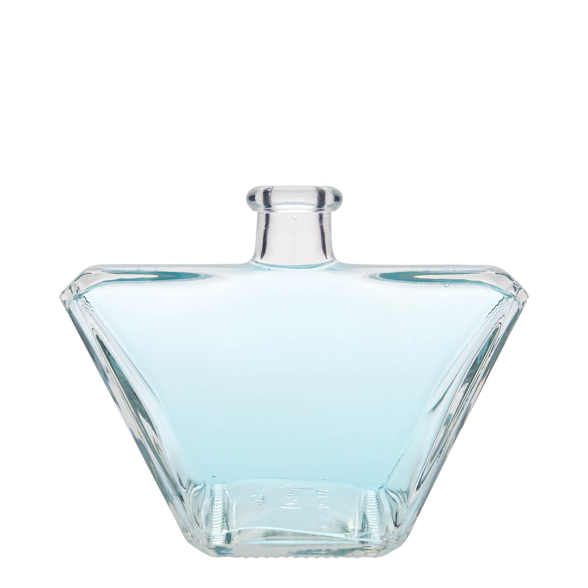 500 ml Glasflasche 'Charly', rechteckig, Mündung: Kork 500 ml Glasflasche 'Charly', rechteckig, Mündung: Kork