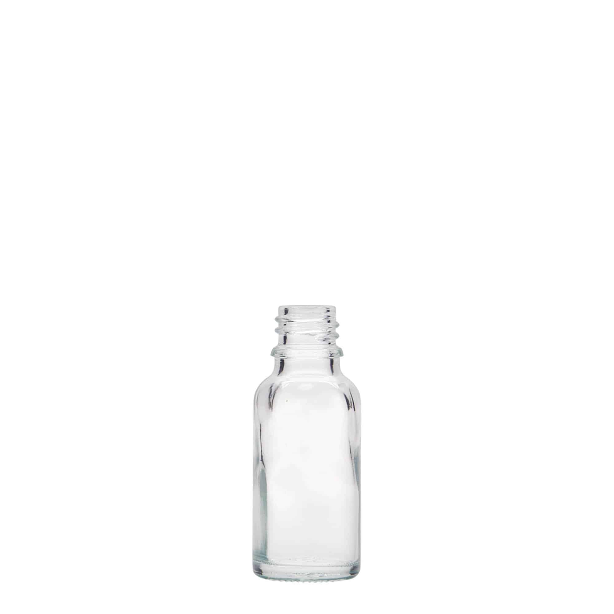 20 ml Medizinflasche, Glas, Mündung: DIN 18 20 ml Medizinflasche, Glas, Mündung: DIN 18