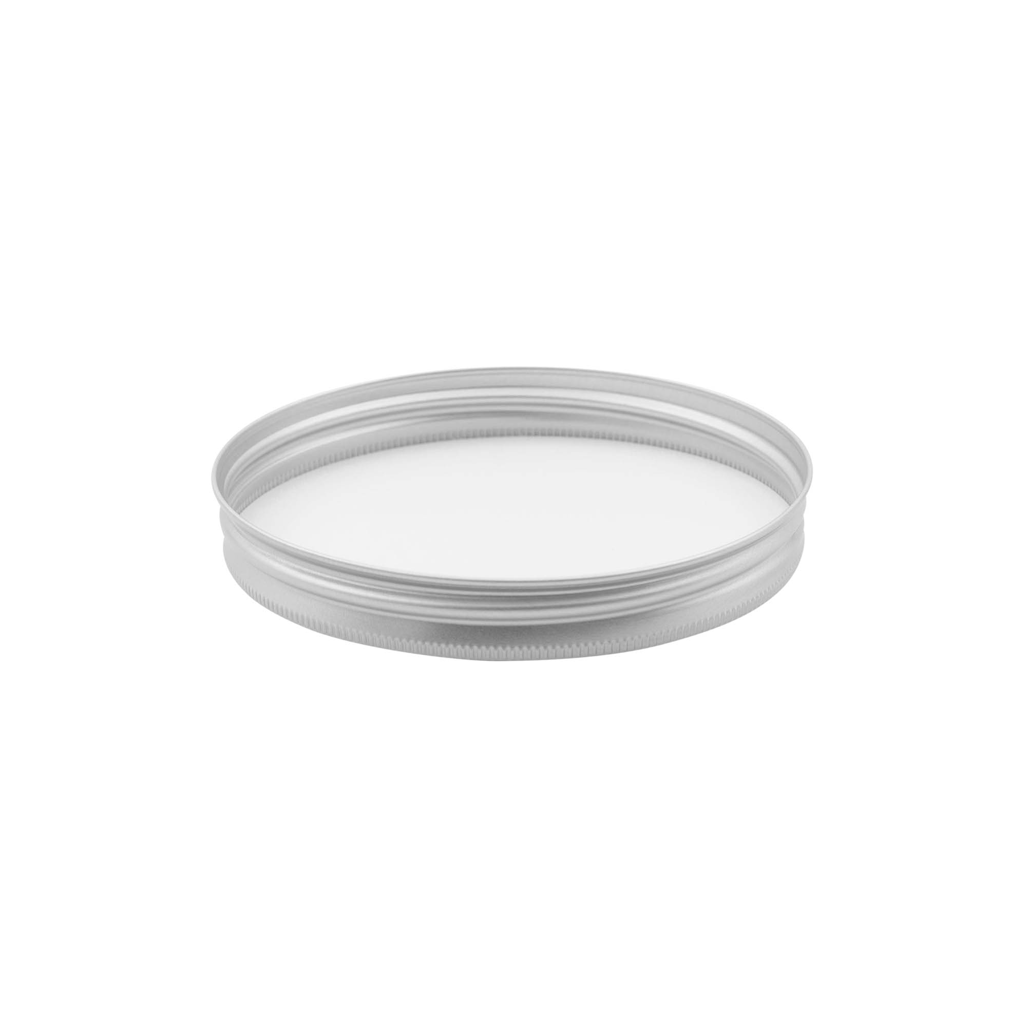 Schraubverschluss, Aluminium, silber, für Mündung: 100/400