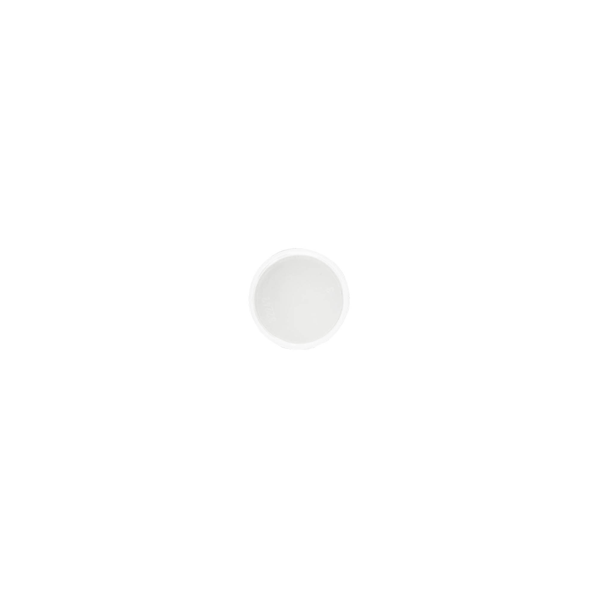 Verschluss Lippenstift, PP-Kunststoff, weiß Verschluss Lippenstift, PP-Kunststoff, weiß