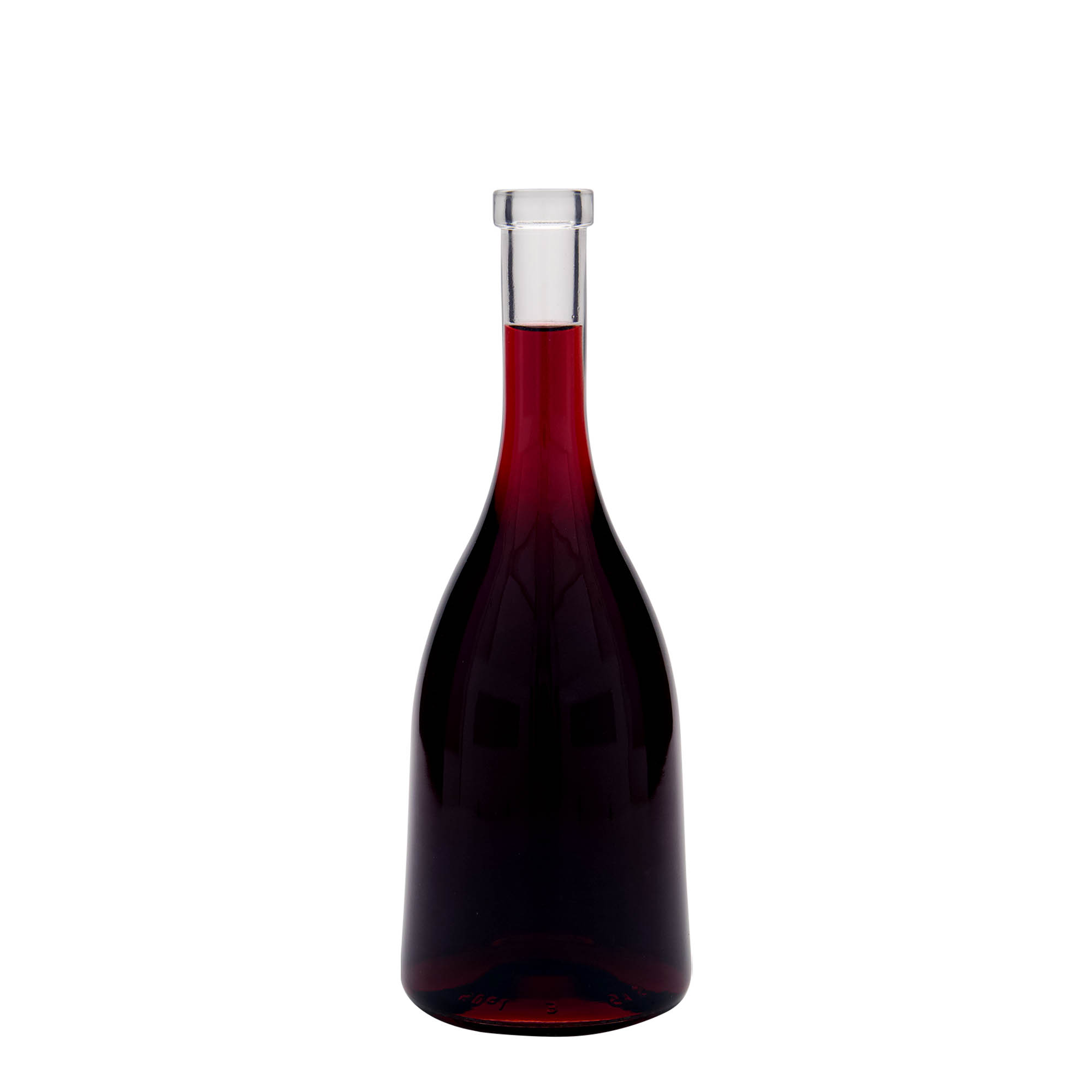 500 ml Glasflasche 'Rustica speciale', Mündung: Kork 500 ml Glasflasche 'Rustica speciale', Mündung: Kork