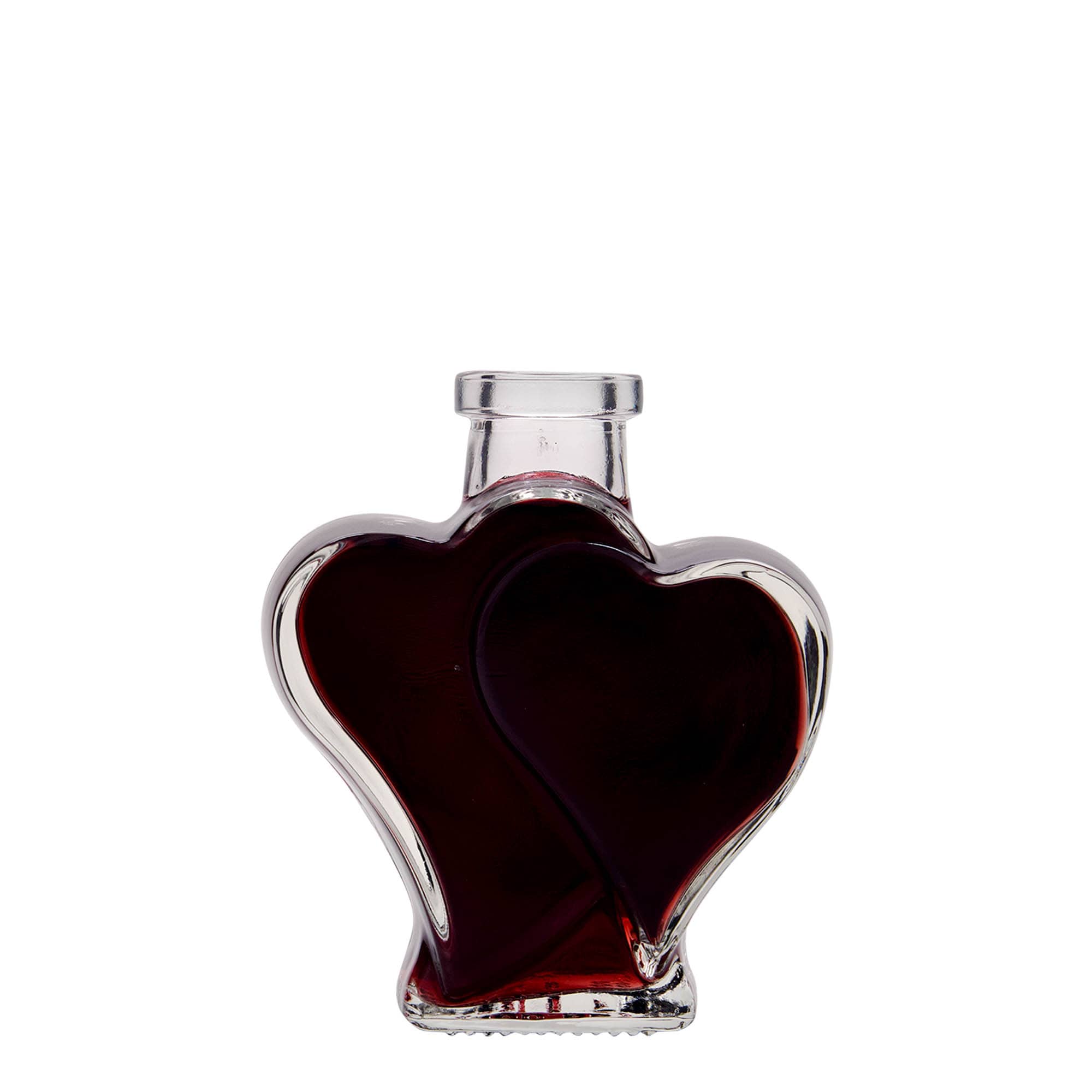 200 ml Glasflasche 'Doppelherz', Mündung: Kork 200 ml Glasflasche 'Doppelherz', Mündung: Kork