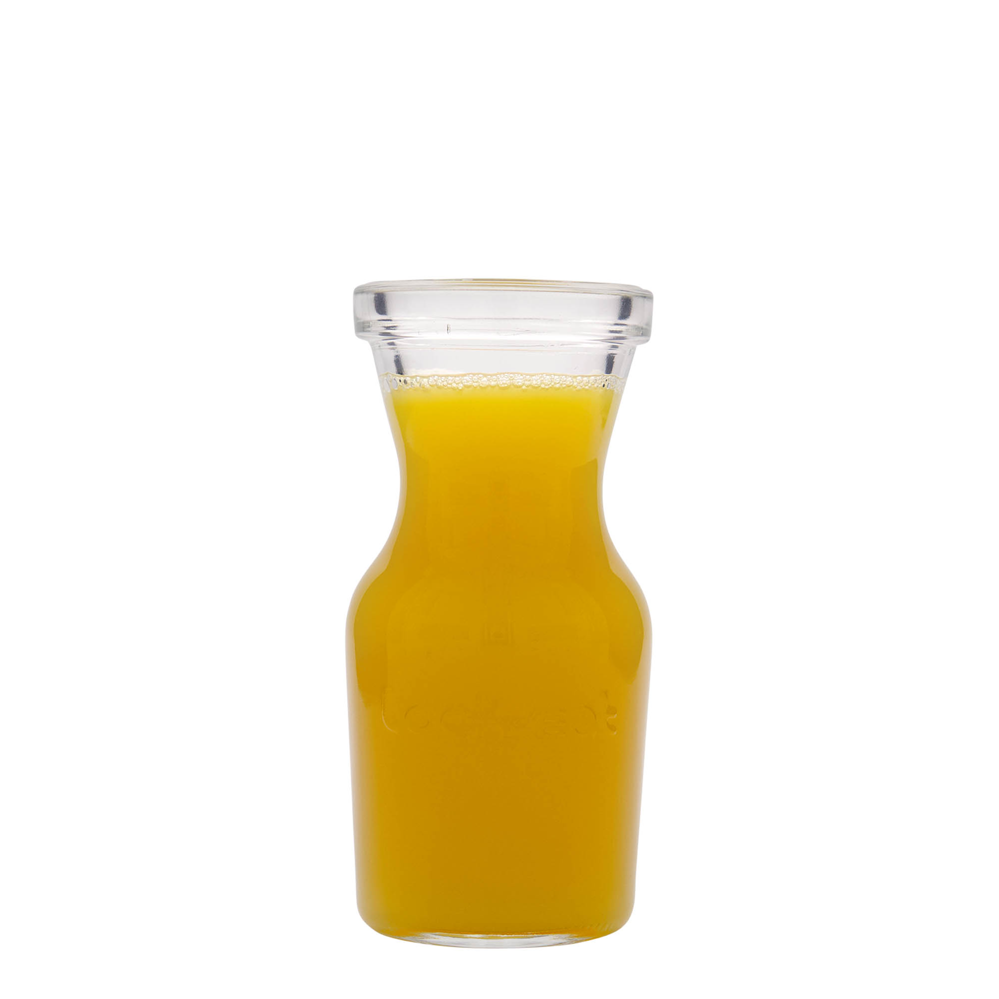 250 ml Glaskaraffe „Lock-Eat“, Mündung: Drahtbügelverschluss