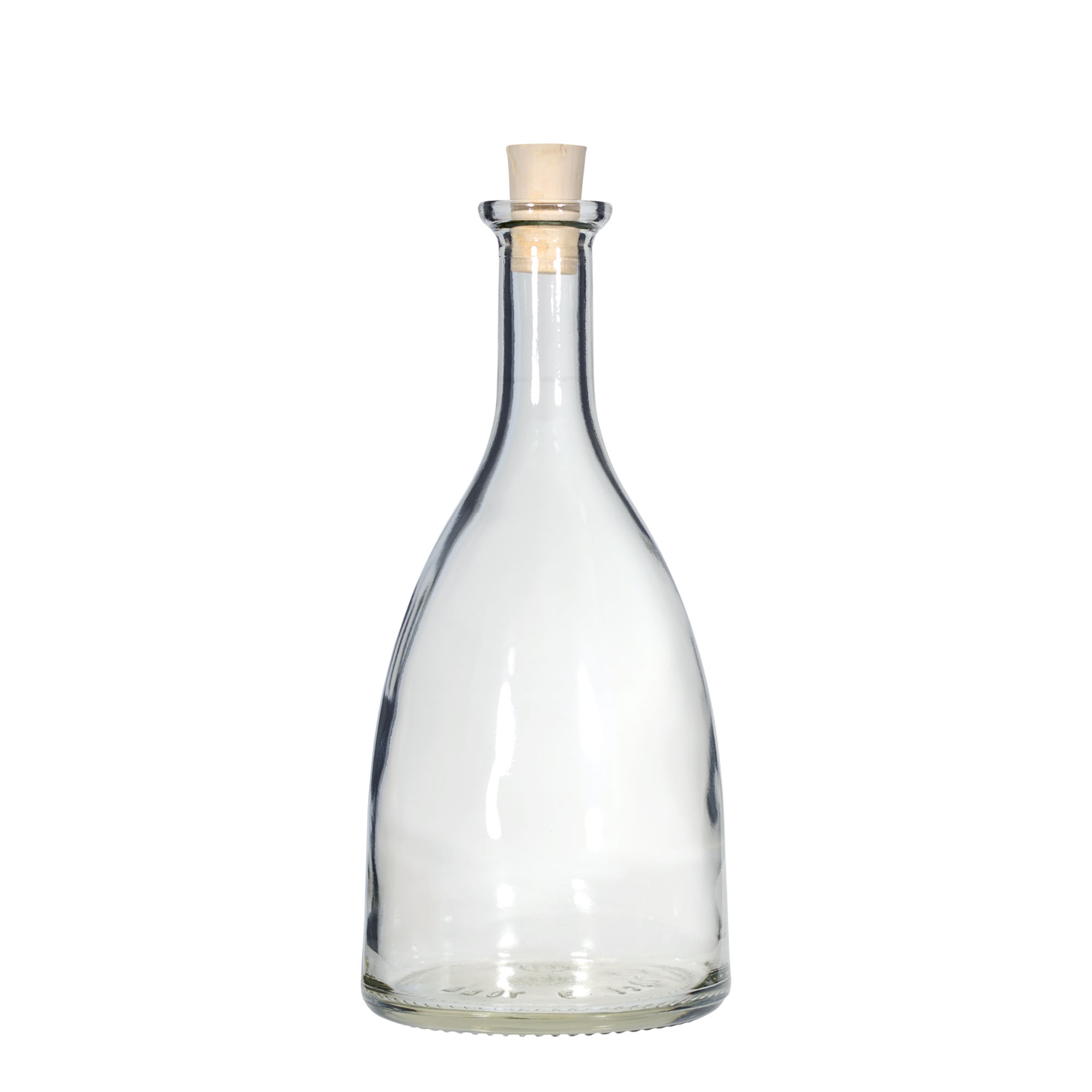 700 ml Glasflasche 'Viola', Mündung: Kork
