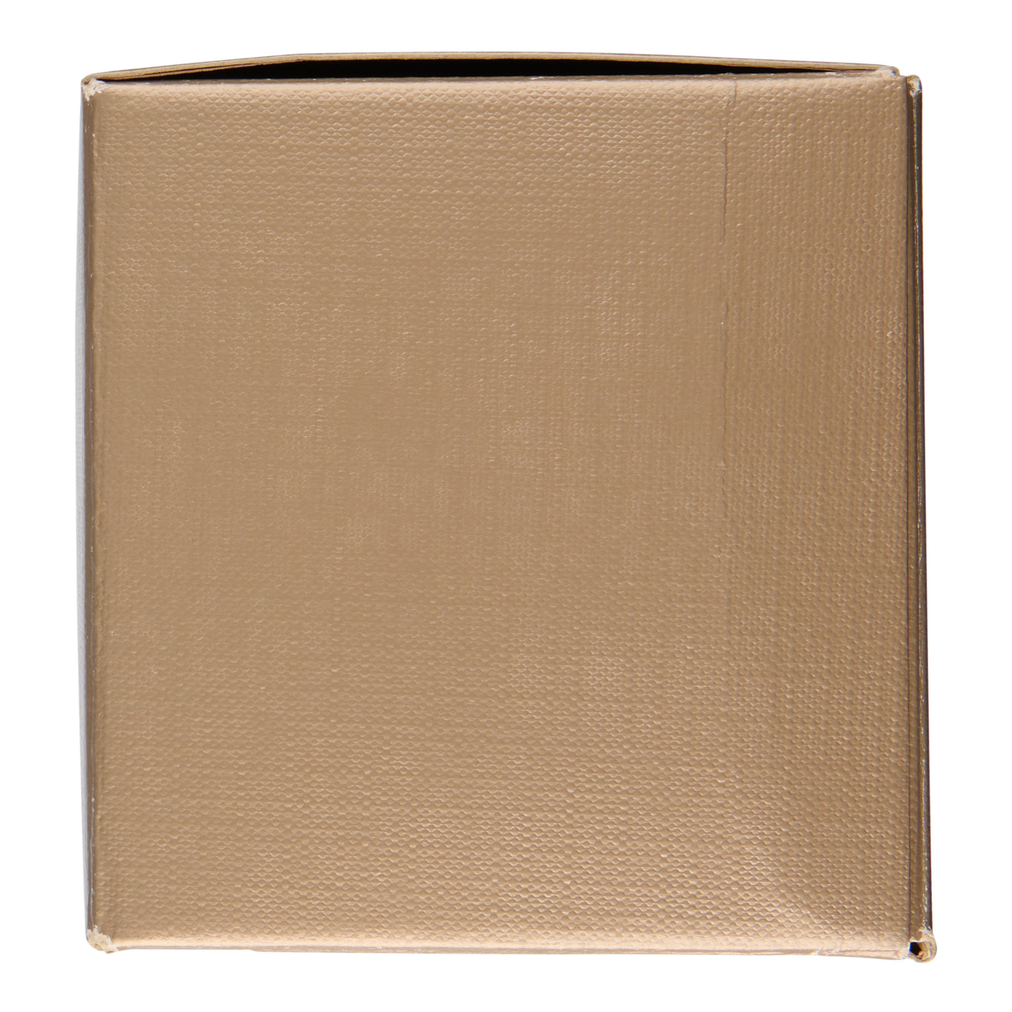 Geschenkkarton „Metallic“, rechteckig, Pappe, champagner
