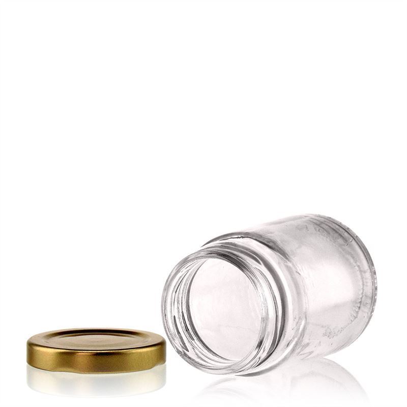 106 ml hohes Rundglas, Mündung: Twist-Off (TO 48)