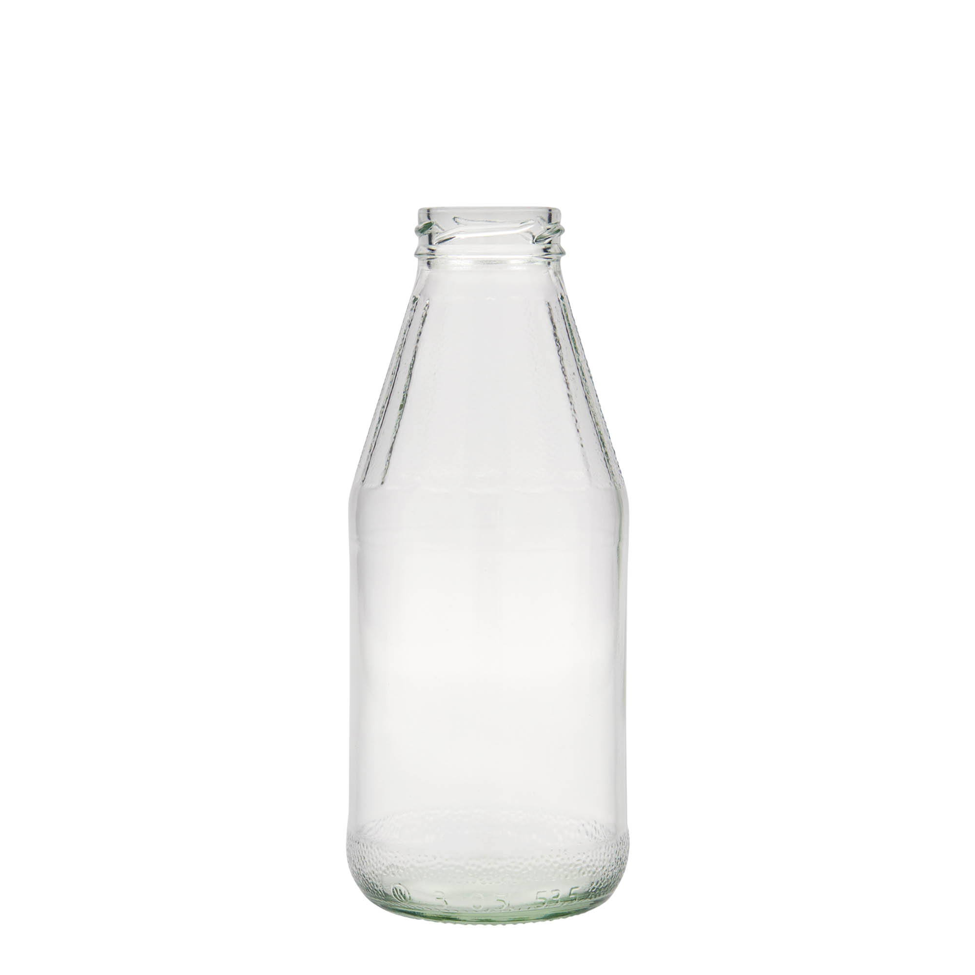 500 ml Weithalsuniversalflasche, Glas, Mündung: Twist-off (TO 43)