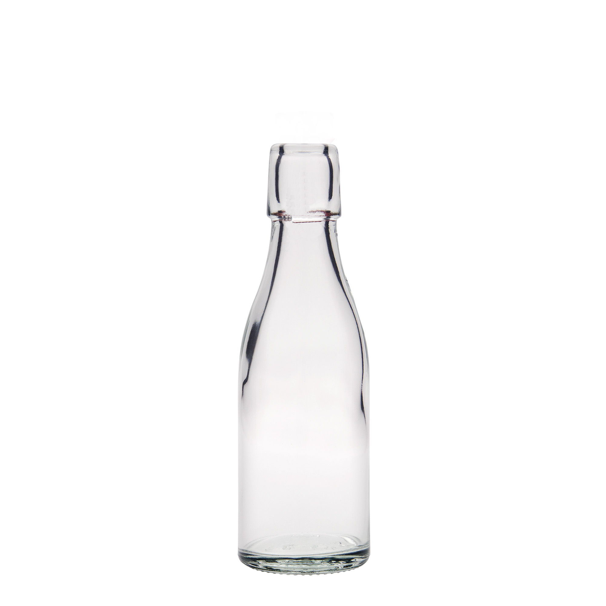 200 ml Glasflasche 'Paul', Mündung: Bügelverschluss 200 ml Glasflasche 'Paul', Mündung: Bügelverschluss