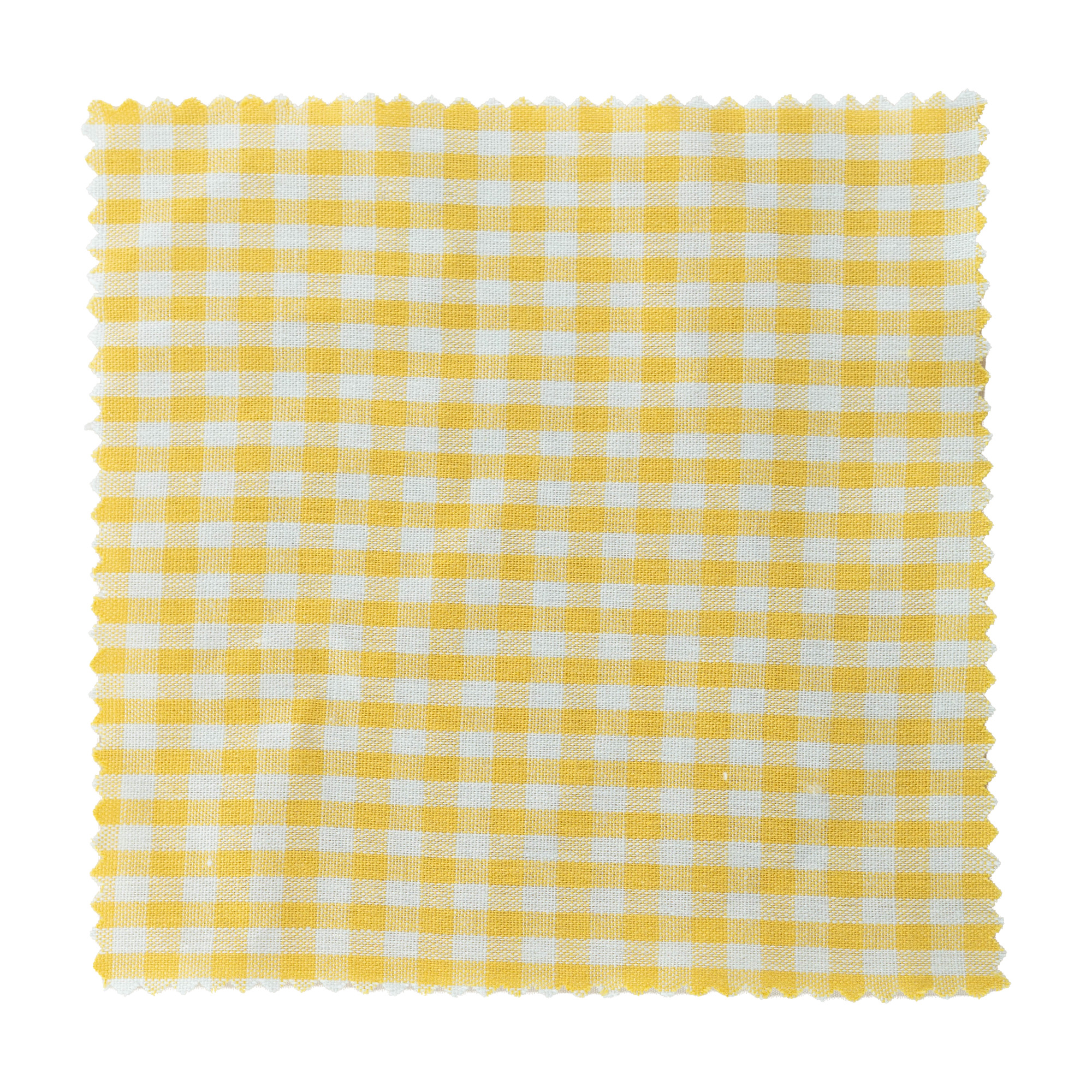 Stoffdeckchen kariert 15x15, quadratisch, Textil, gelb, Mündung: TO58-TO82 Stoffdeckchen kariert 15x15, quadratisch, Textil, gelb, Mündung: TO58-TO82