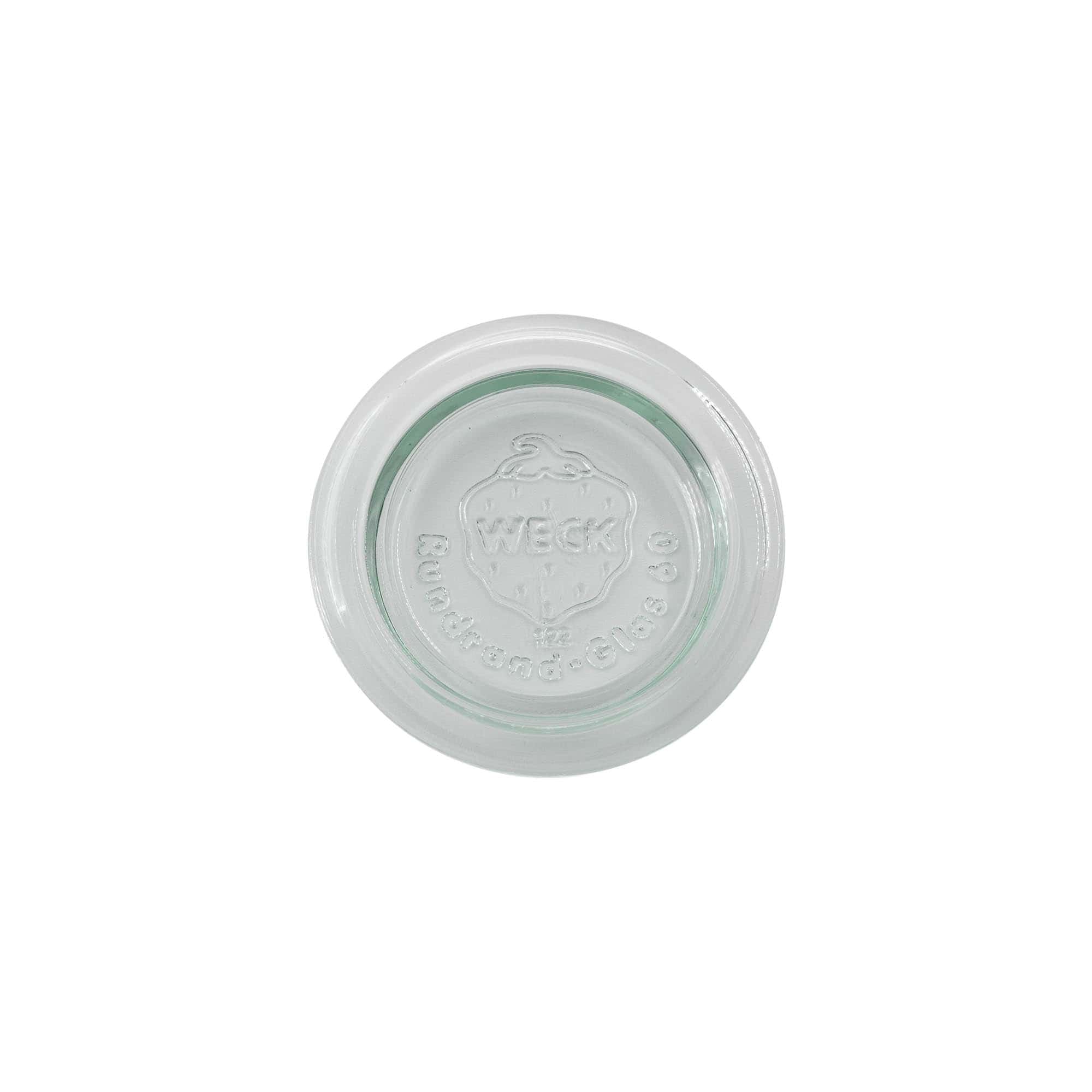 WECK-Glasdeckel Rundrand, für Mündung: RR60 WECK-Glasdeckel Rundrand, für Mündung: RR60