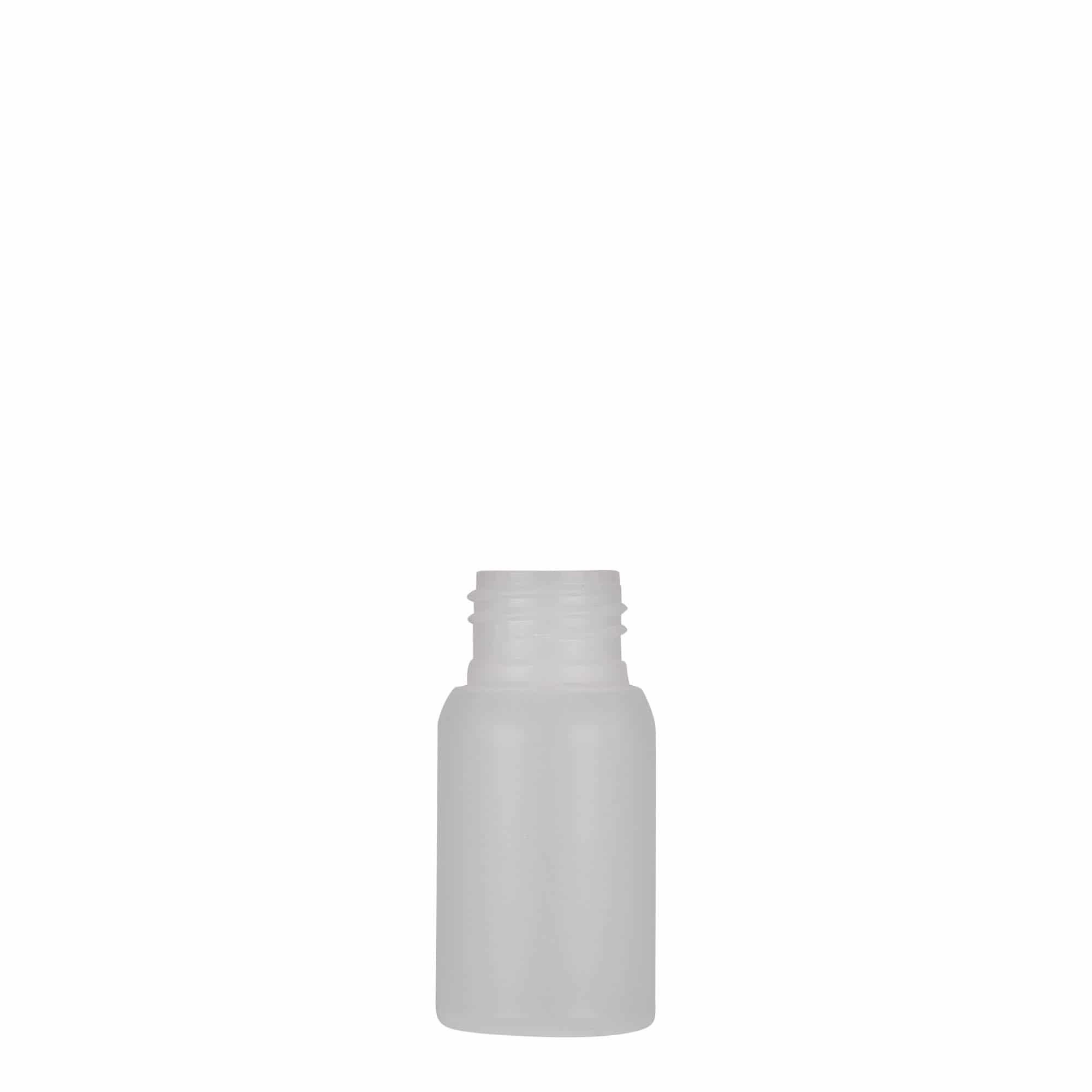30 ml Kunststoffflasche „Tuffy“, HDPE, natur, Mündung:  24/410