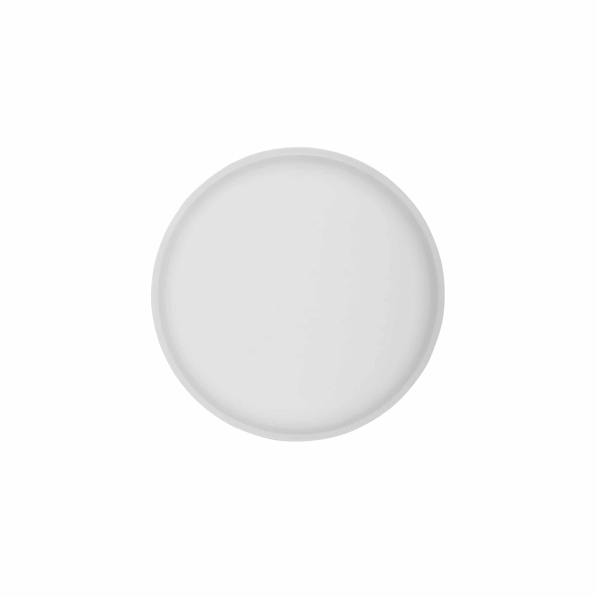 Schraubverschluss „Clear/Platin Edition“, PP-Kunststoff, weiß, für Mündung: 70/2P