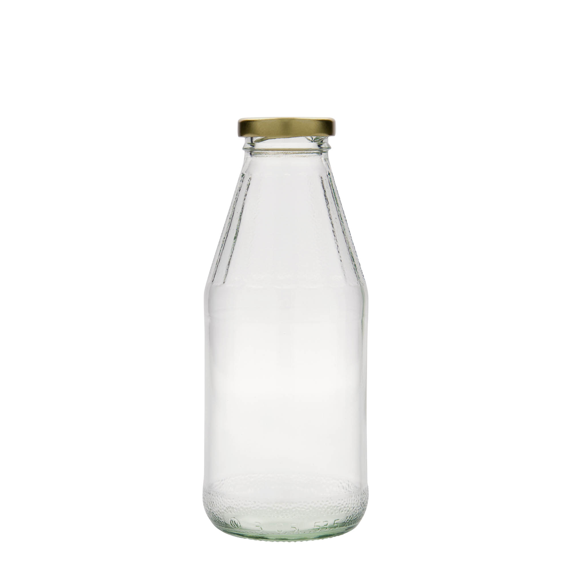 500 ml Weithalsuniversalflasche, Glas, Mündung: Twist-off (TO 43)
