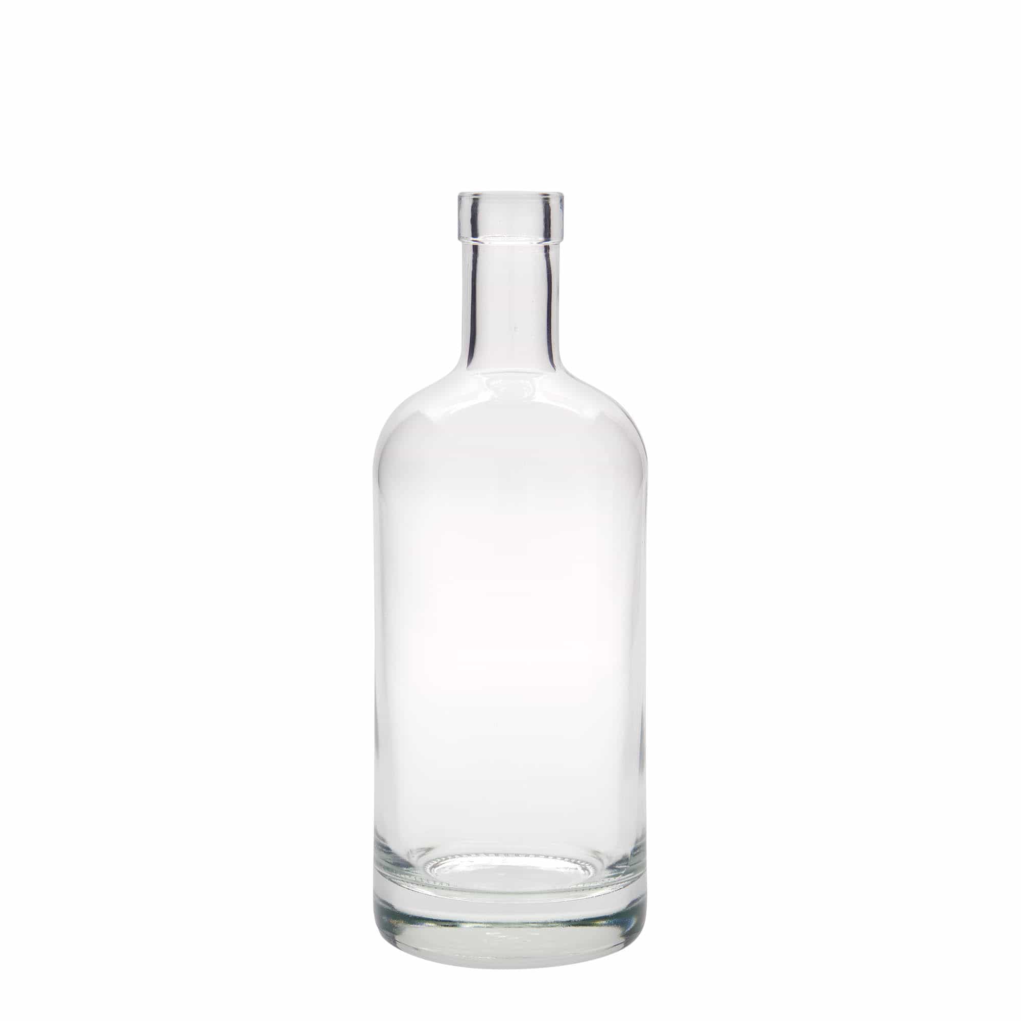 500 ml Glasflasche 'Linea Uno', Mündung: Kork