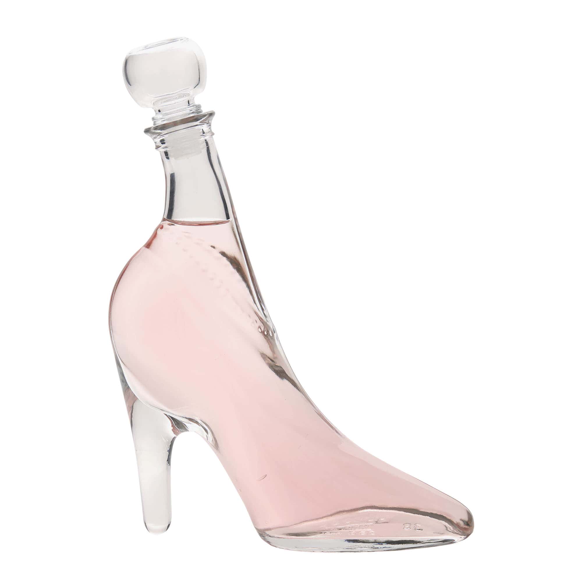 350 ml Glasflasche 'Scarpa Elegante', Mündung: Kork