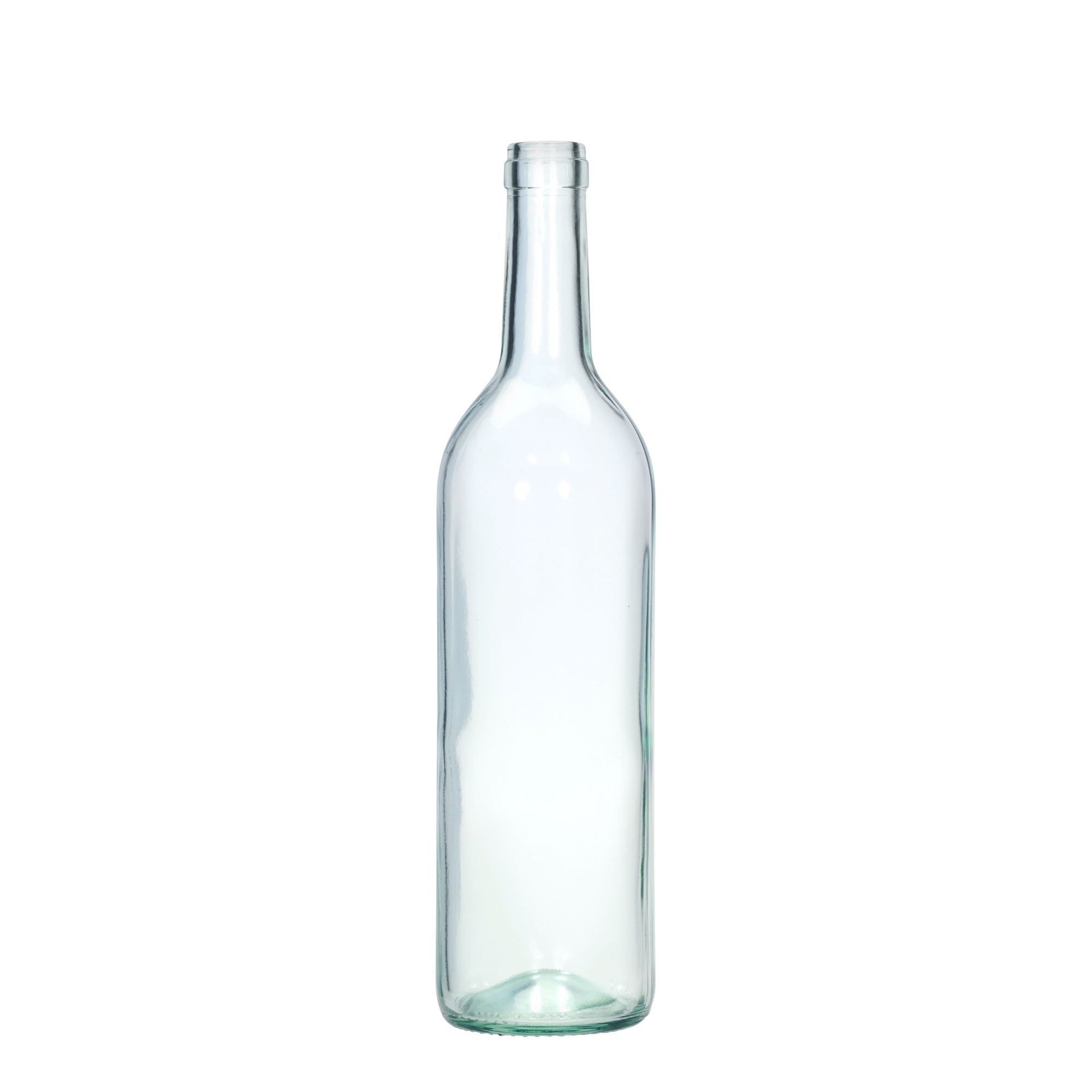 750 ml Glasflasche „Bordeaux Tradition“, Mündung: Kork