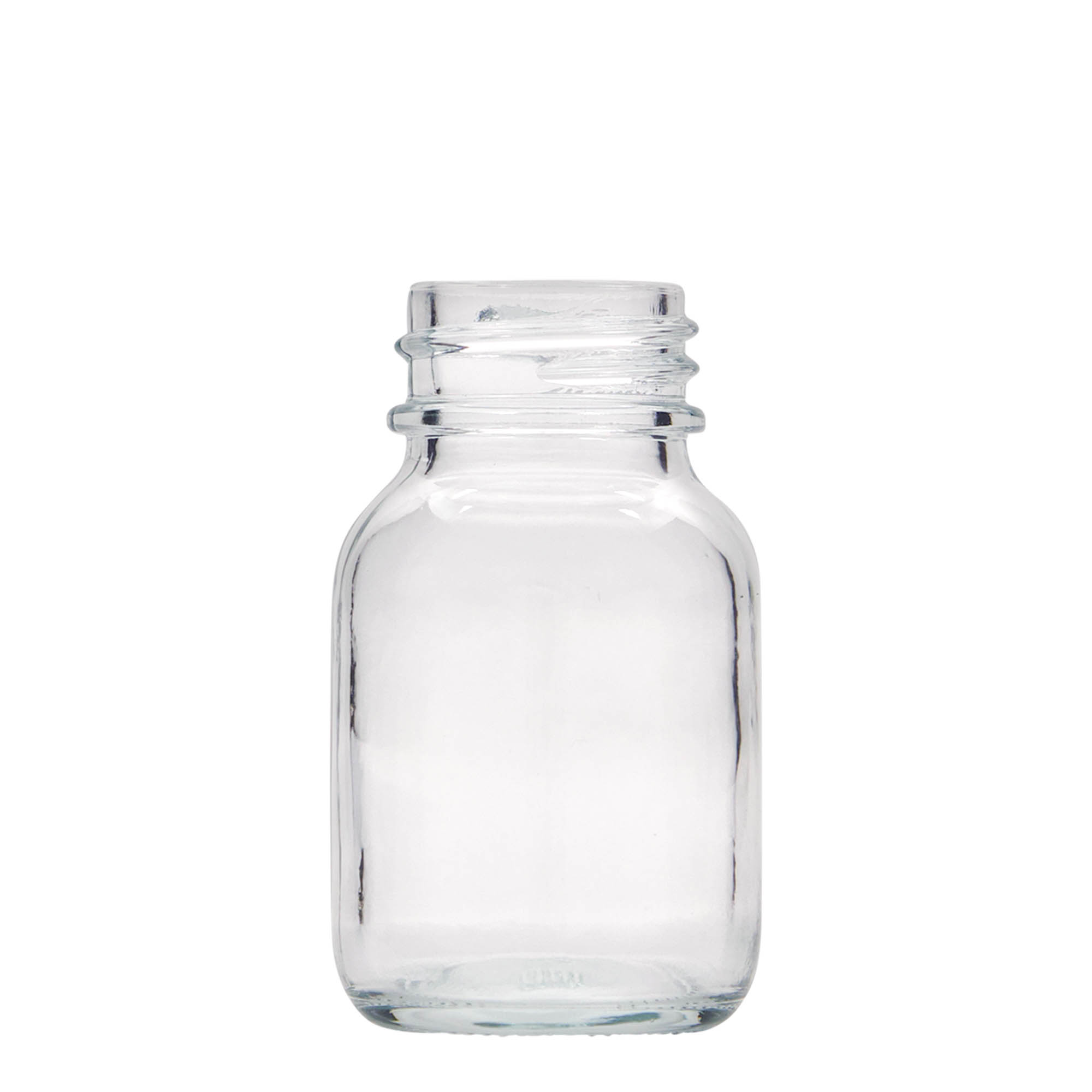 50 ml Weithalsglas, Mündung: DIN 32