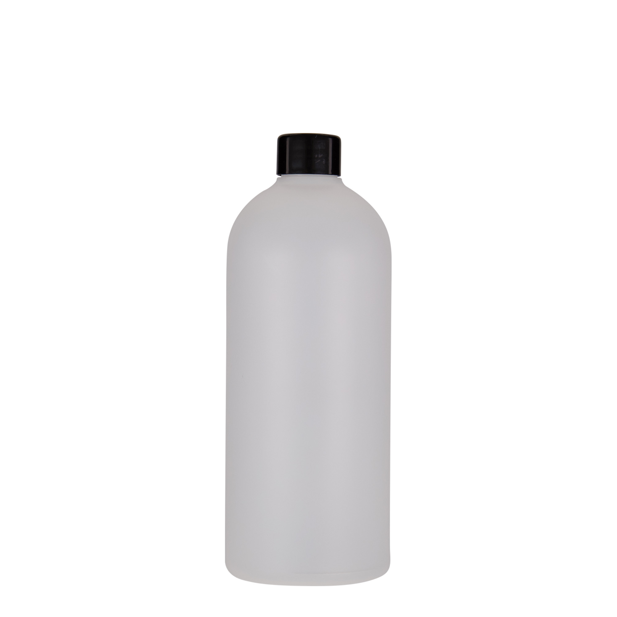 500 ml Kunststoffflasche 'Tuffy', HDPE, natur, Mündung: 24/410