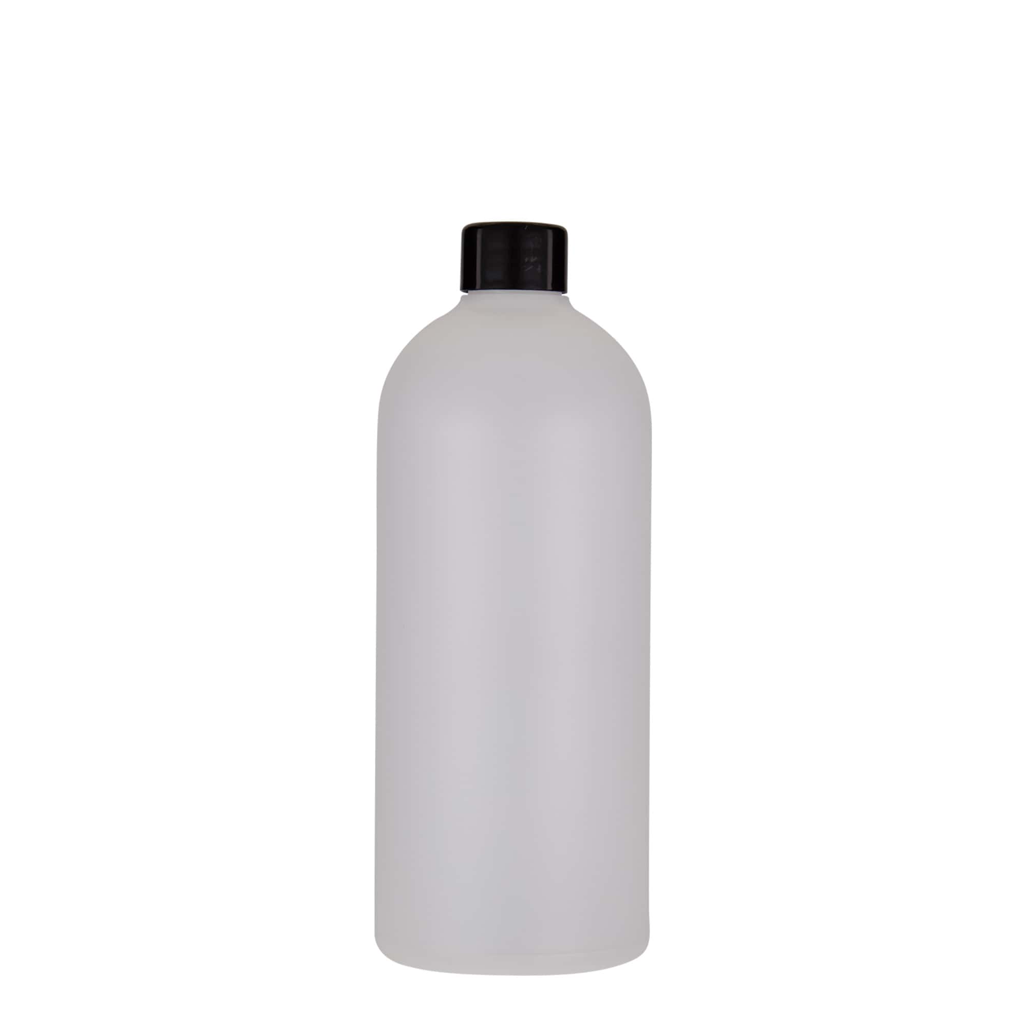 500 ml Kunststoffflasche 'Tuffy', HDPE, natur, Mündung: 24/410