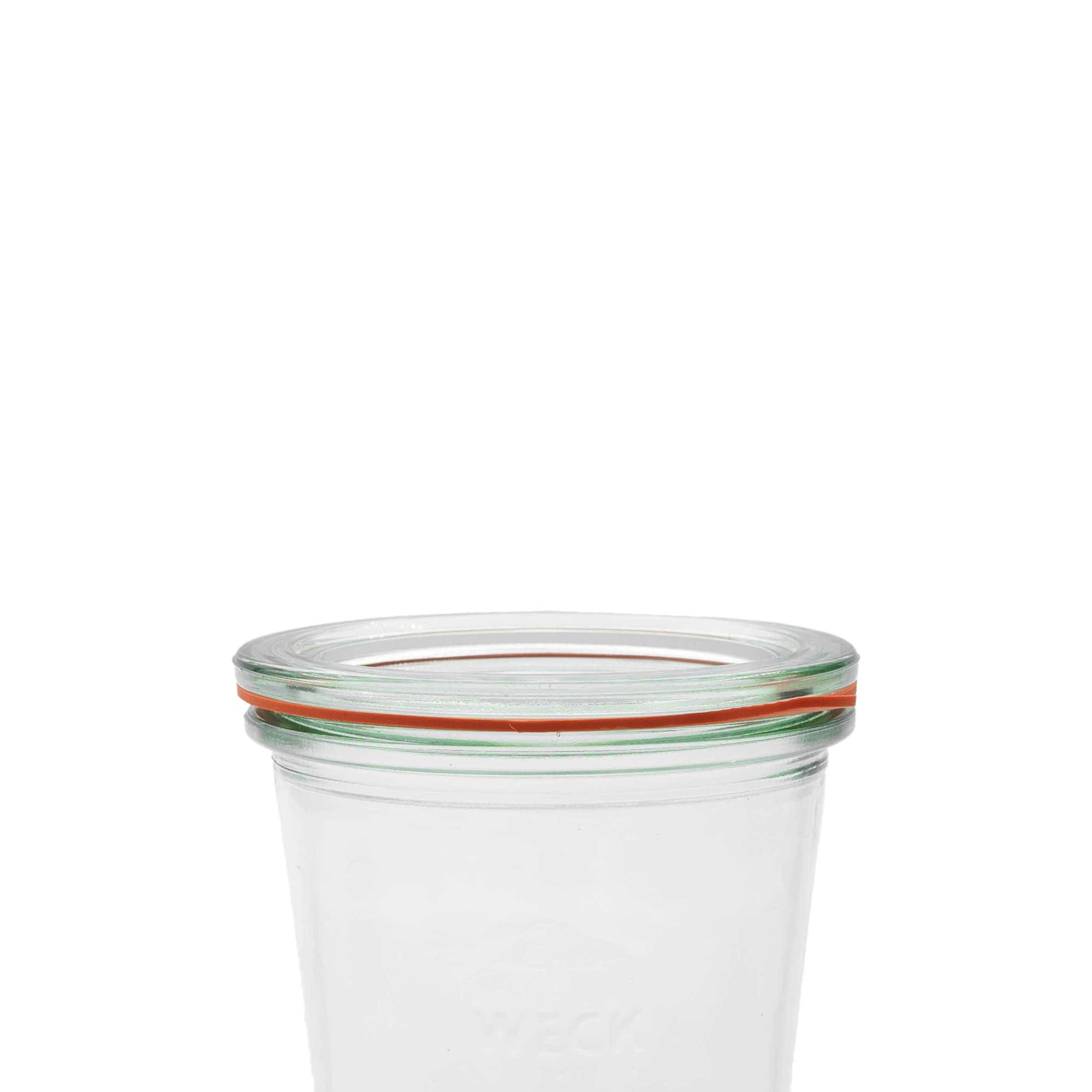 WECK-Einkochring RR80, rot, Mündung: Rundrand WECK-Einkochring RR80, rot, Mündung: Rundrand