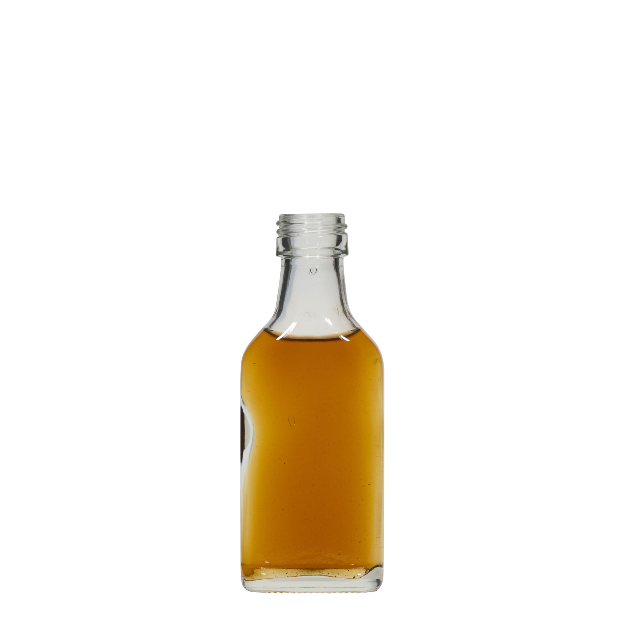 40 ml Taschenflasche, rechteckig, Mündung: PP 22 40 ml Taschenflasche, rechteckig, Mündung: PP 22