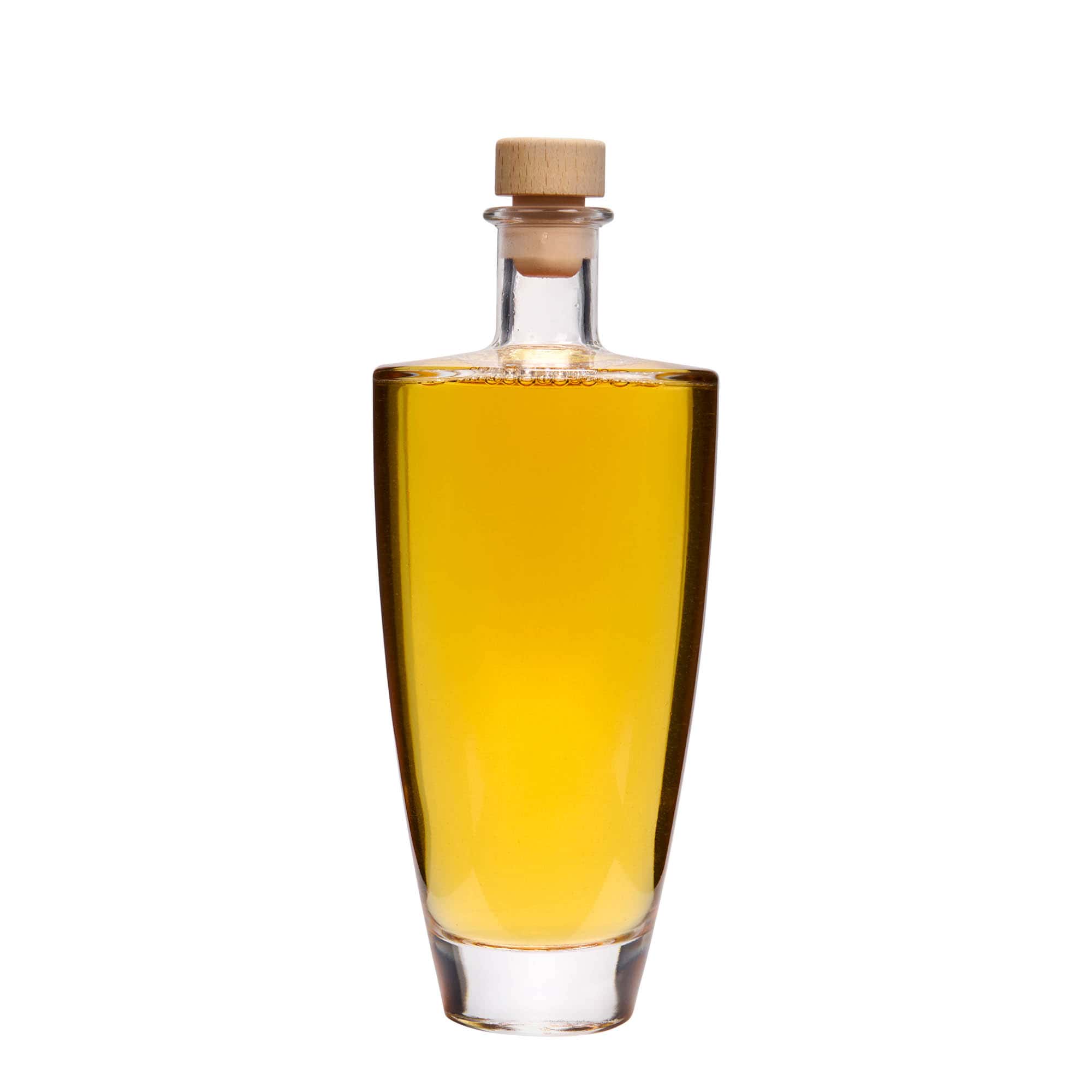 500 ml Glasflasche 'Vanessa', oval, Mündung: Kork