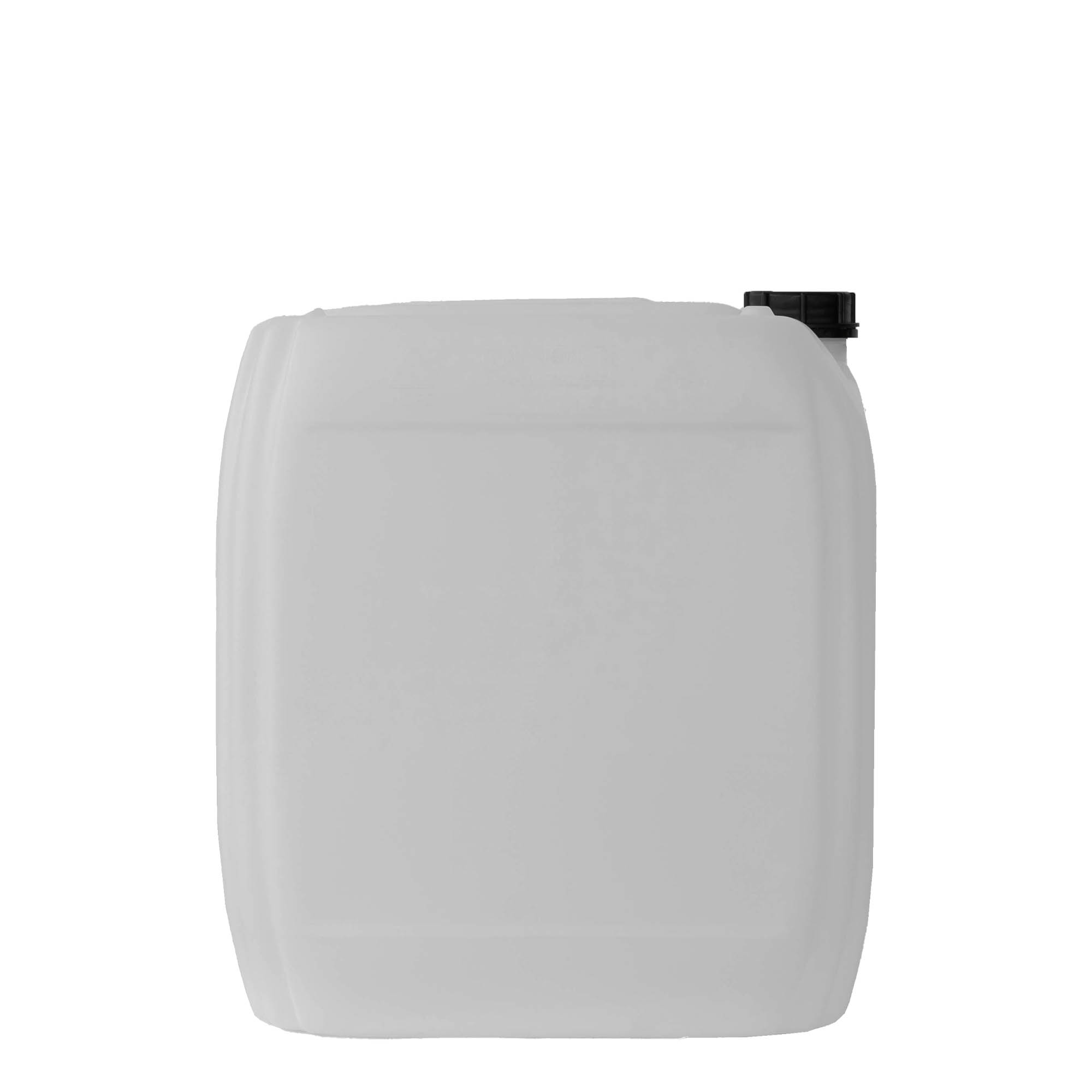 30 l Kanister, rechteckig, HDPE-Kunststoff, natur, Mündung: ND 60 30 l Kanister, rechteckig, HDPE-Kunststoff, natur, Mündung: ND 60