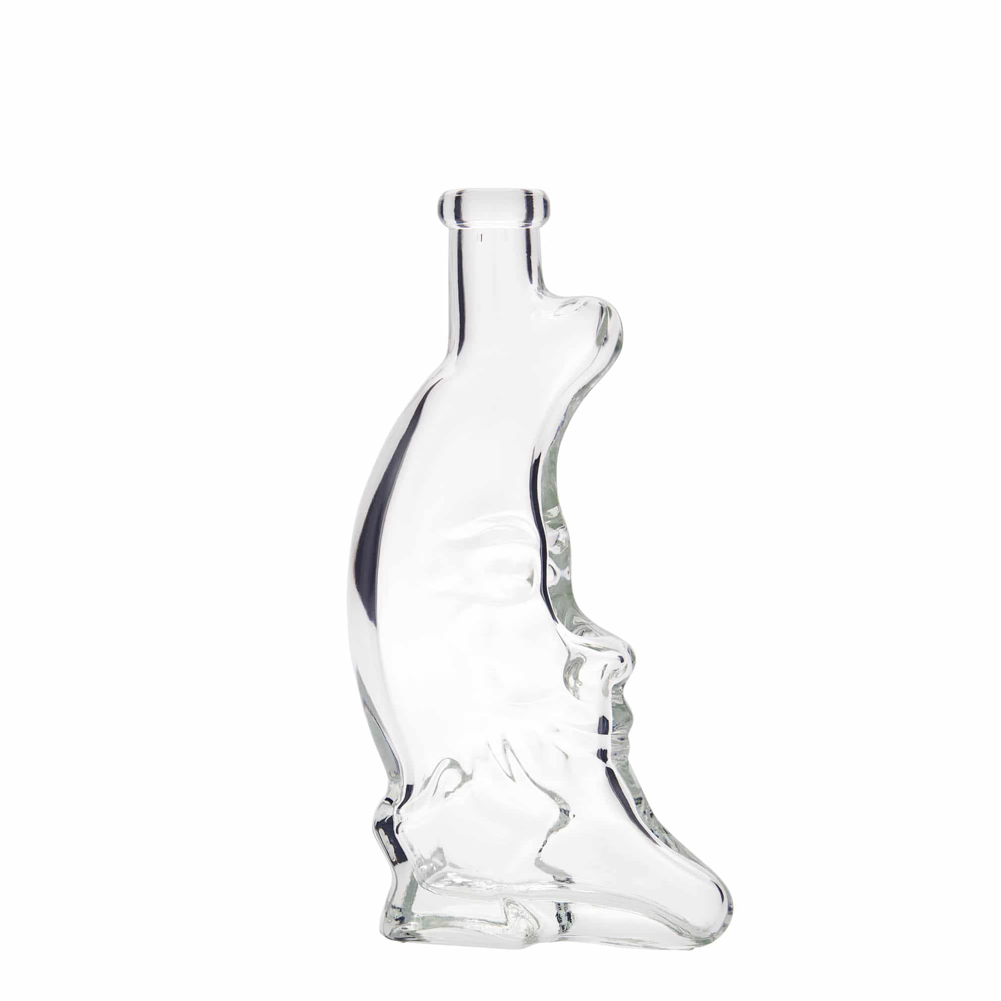 200 ml Glasflasche 'Mond', Mündung: Kork