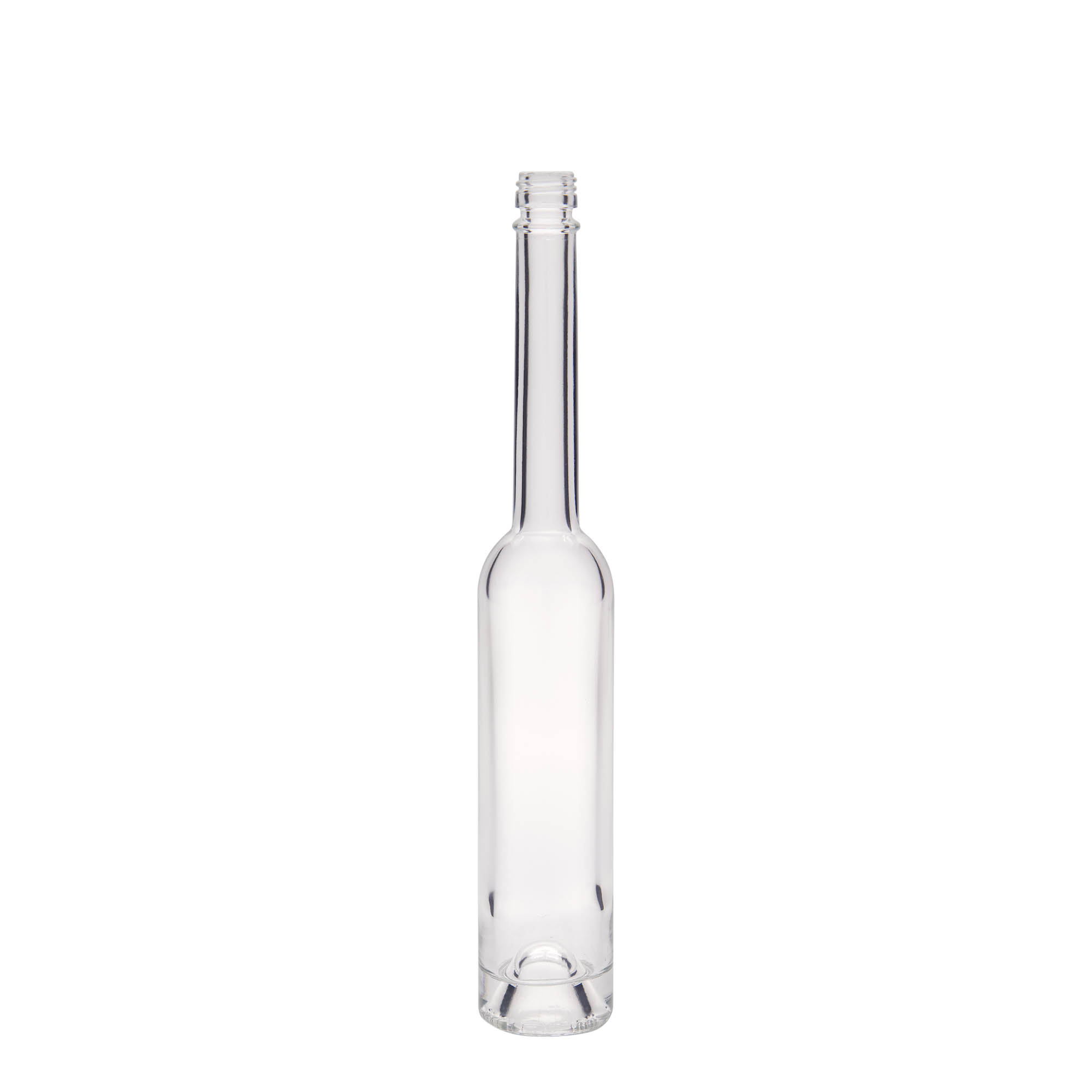 100 ml Glasflasche 'Platina', Mündung: PP 18
