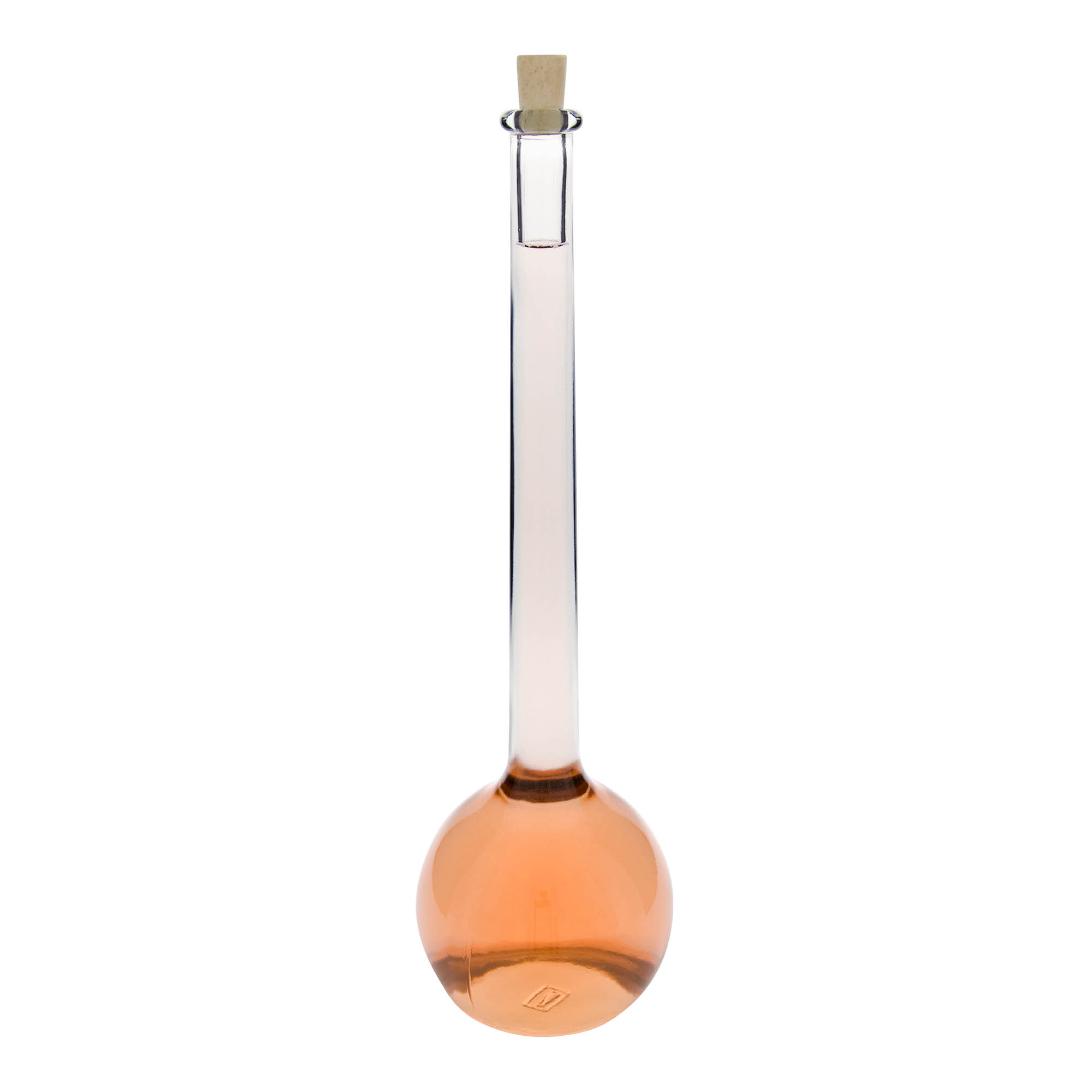 1.500 ml Glasflasche 'Tulipano', Mündung: Kork 1.500 ml Glasflasche 'Tulipano', Mündung: Kork