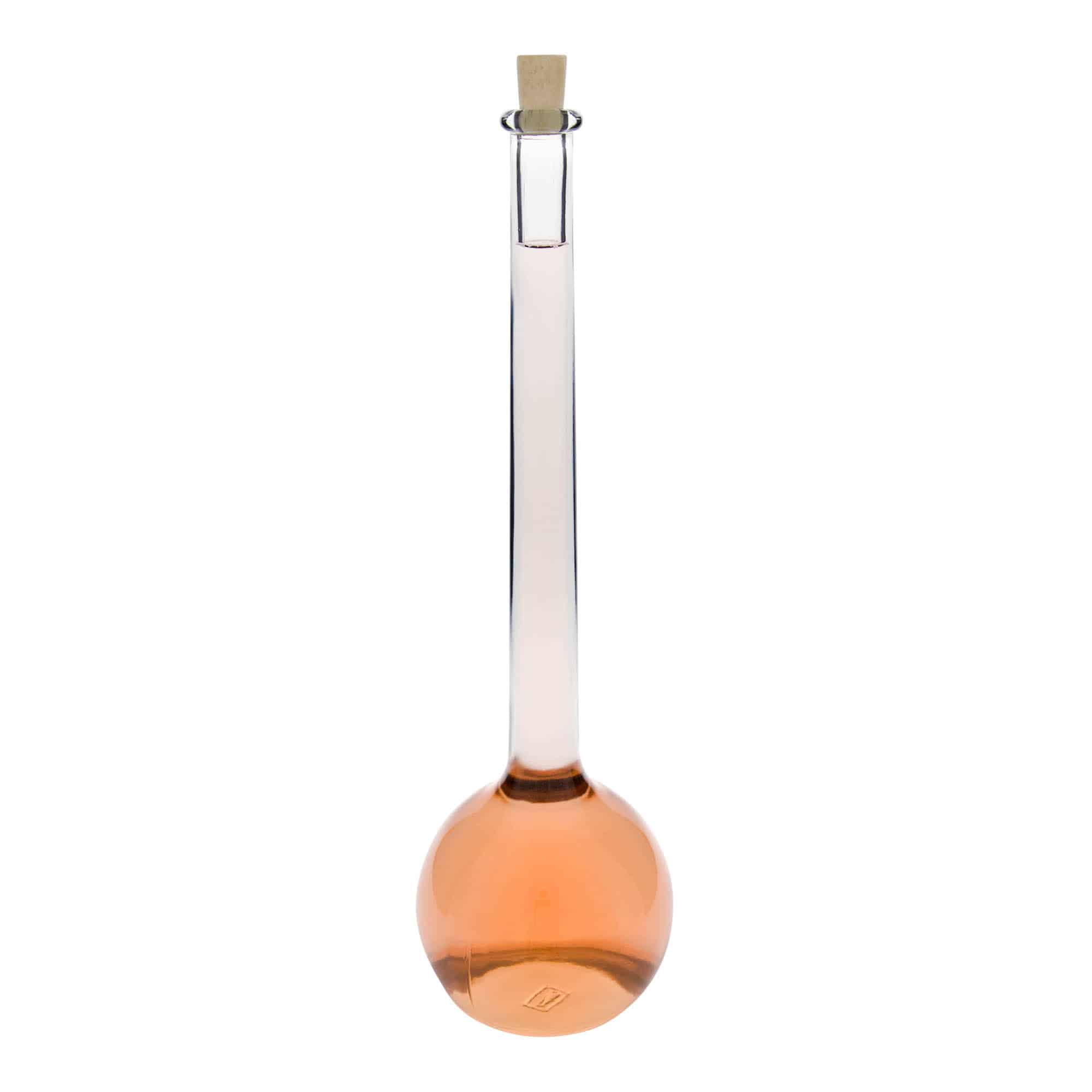 1.500 ml Glasflasche „Tulipano“, Mündung: Kork