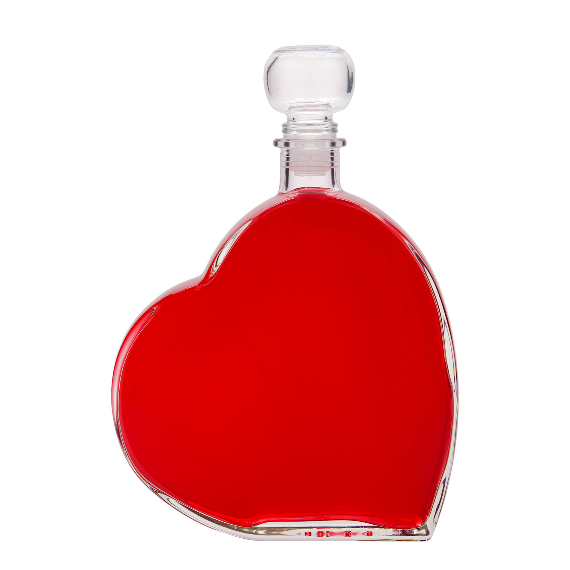 500 ml Glasflasche 'Passion', Mündung: Kork 500 ml Glasflasche 'Passion', Mündung: Kork