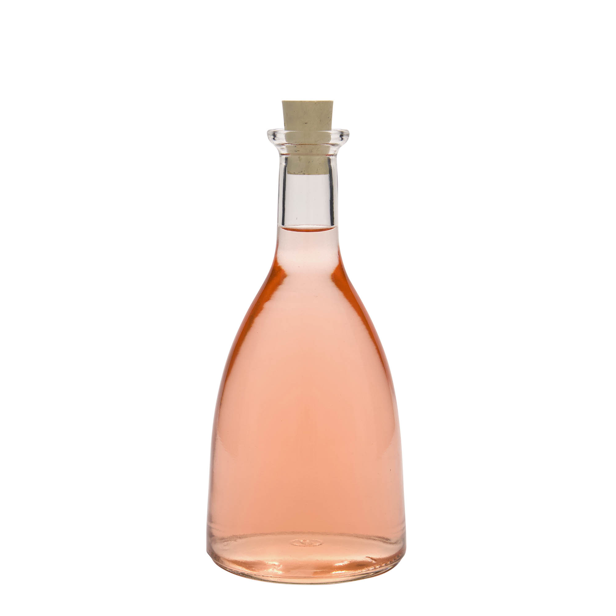 500 ml Glasflasche 'Viola', Mündung: Kork 500 ml Glasflasche 'Viola', Mündung: Kork