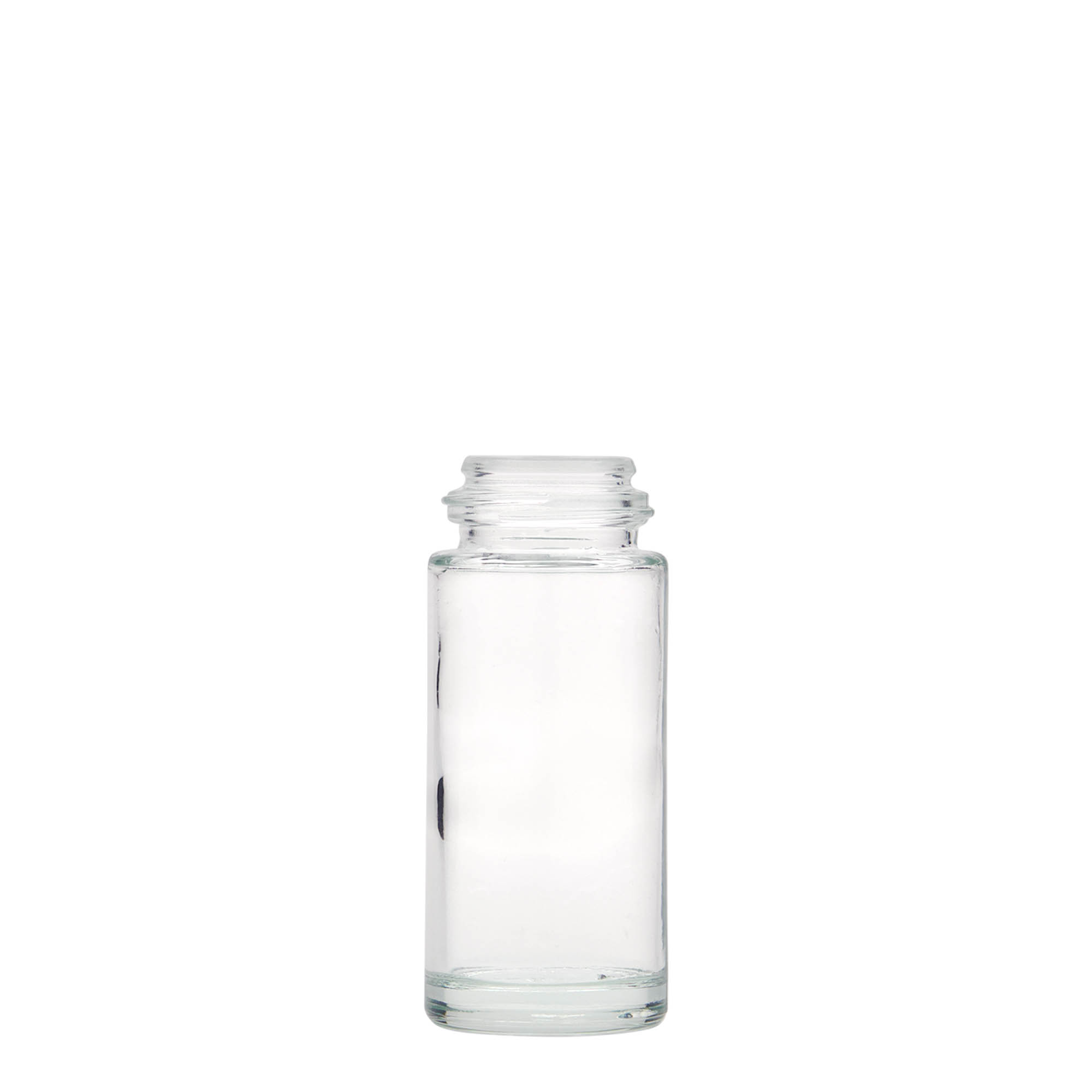 50 ml Roll-On-Flasche, Glas, Mündung: Schraubverschluss
