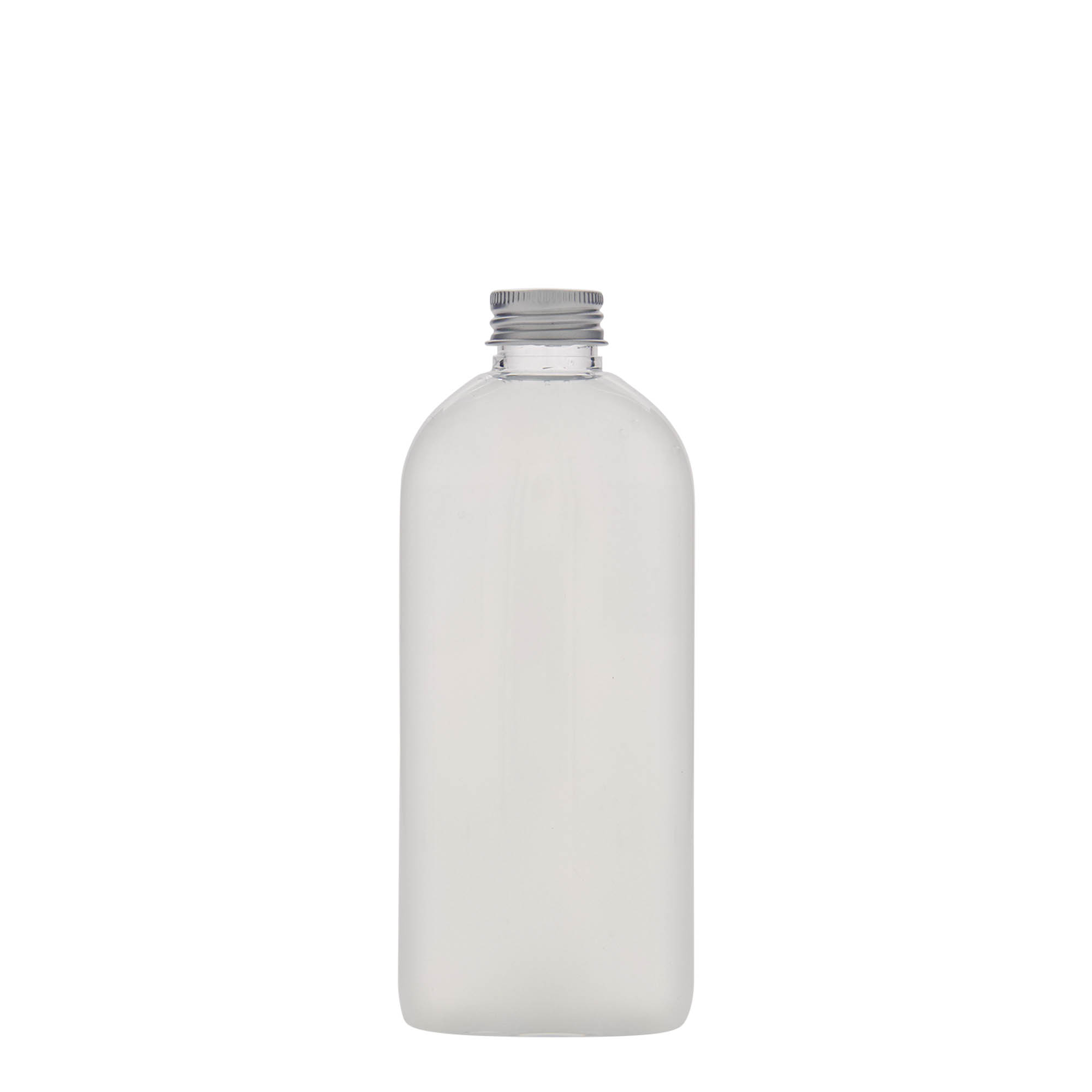 250 ml PET-Flasche „Iris“, oval, Kunststoff, Mündung:  24/410