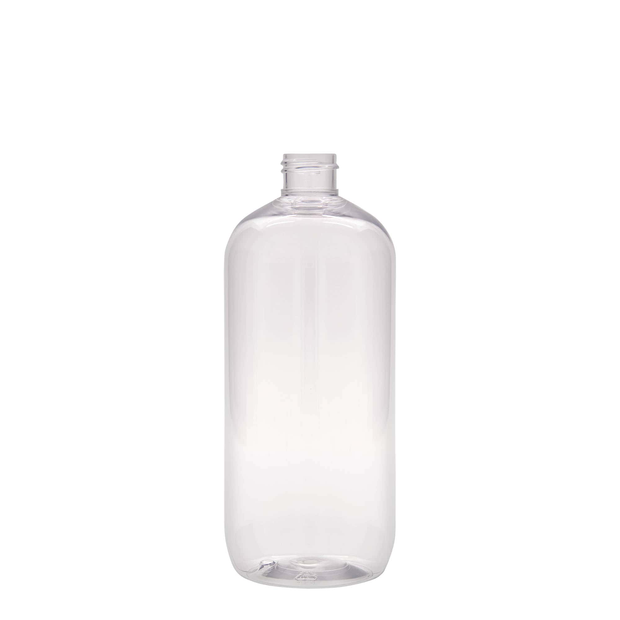 500 ml PET-Flasche 'Boston', Kunststoff, Mündung: 24/410 500 ml PET-Flasche 'Boston', Kunststoff, Mündung: 24/410
