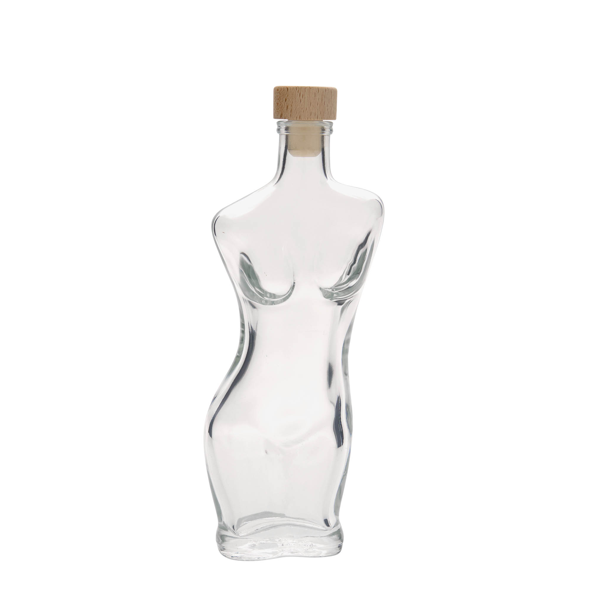 200 ml Glasflasche „Eva“, Mündung: Kork