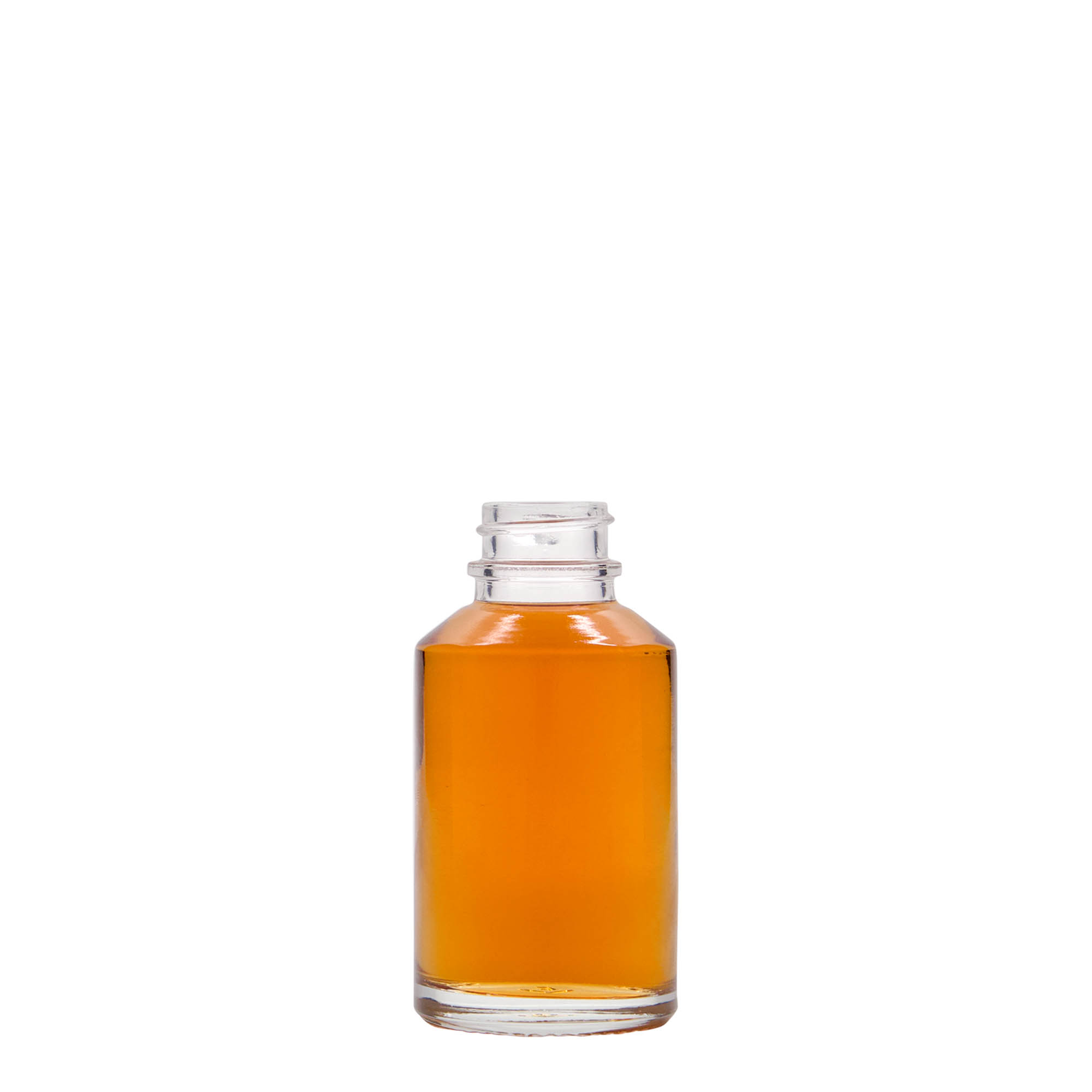 50 ml Glasflasche 'Hella', Mündung: GPI 22 50 ml Glasflasche 'Hella', Mündung: GPI 22